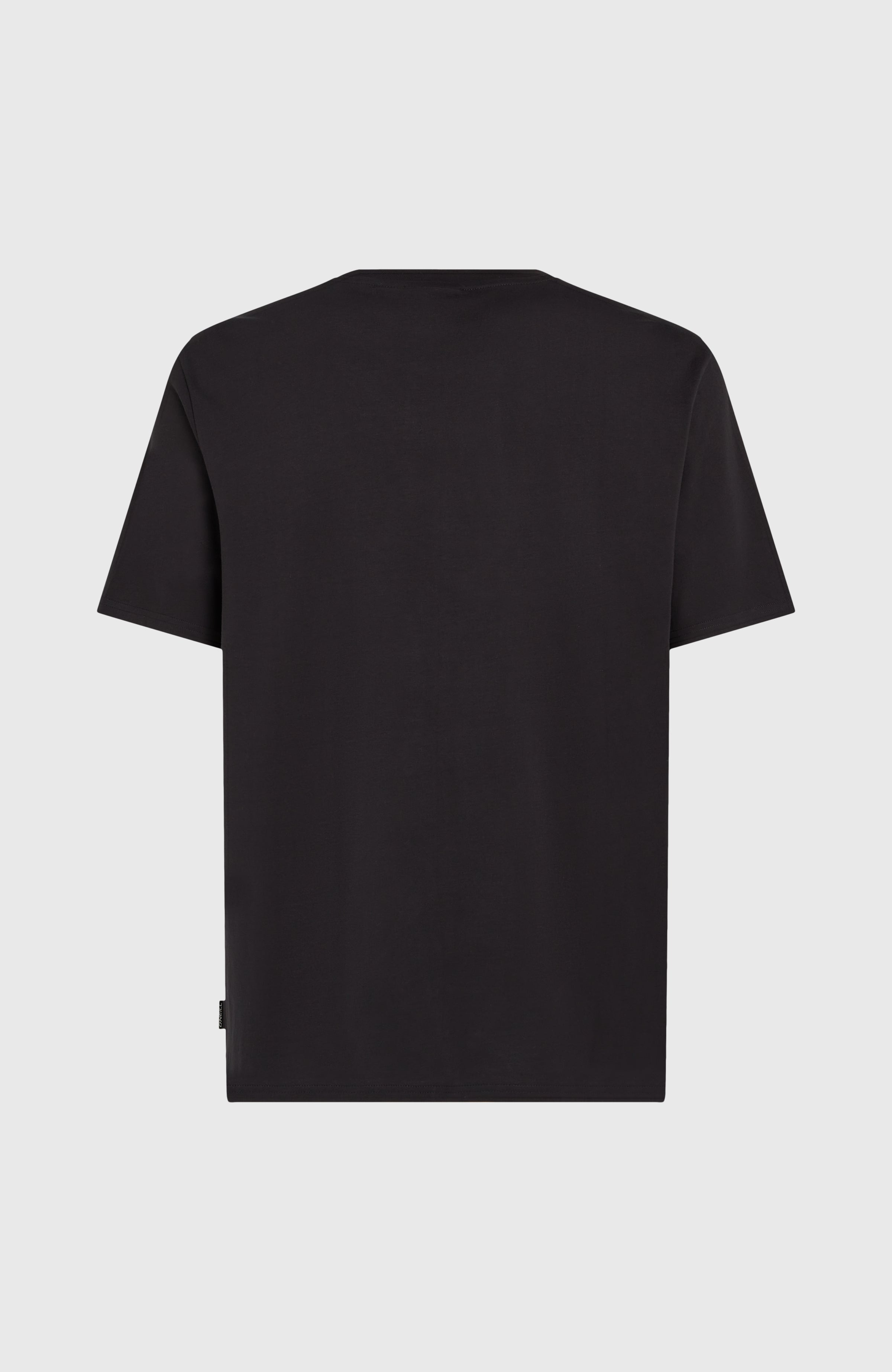 Small Chest Print T-Shirt Black Out