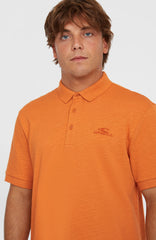 Slub Small Logo Polo Cinnamon Stick