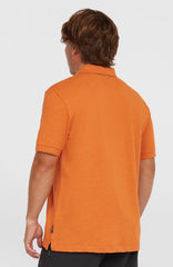 Slub Small Logo Polo Cinnamon Stick