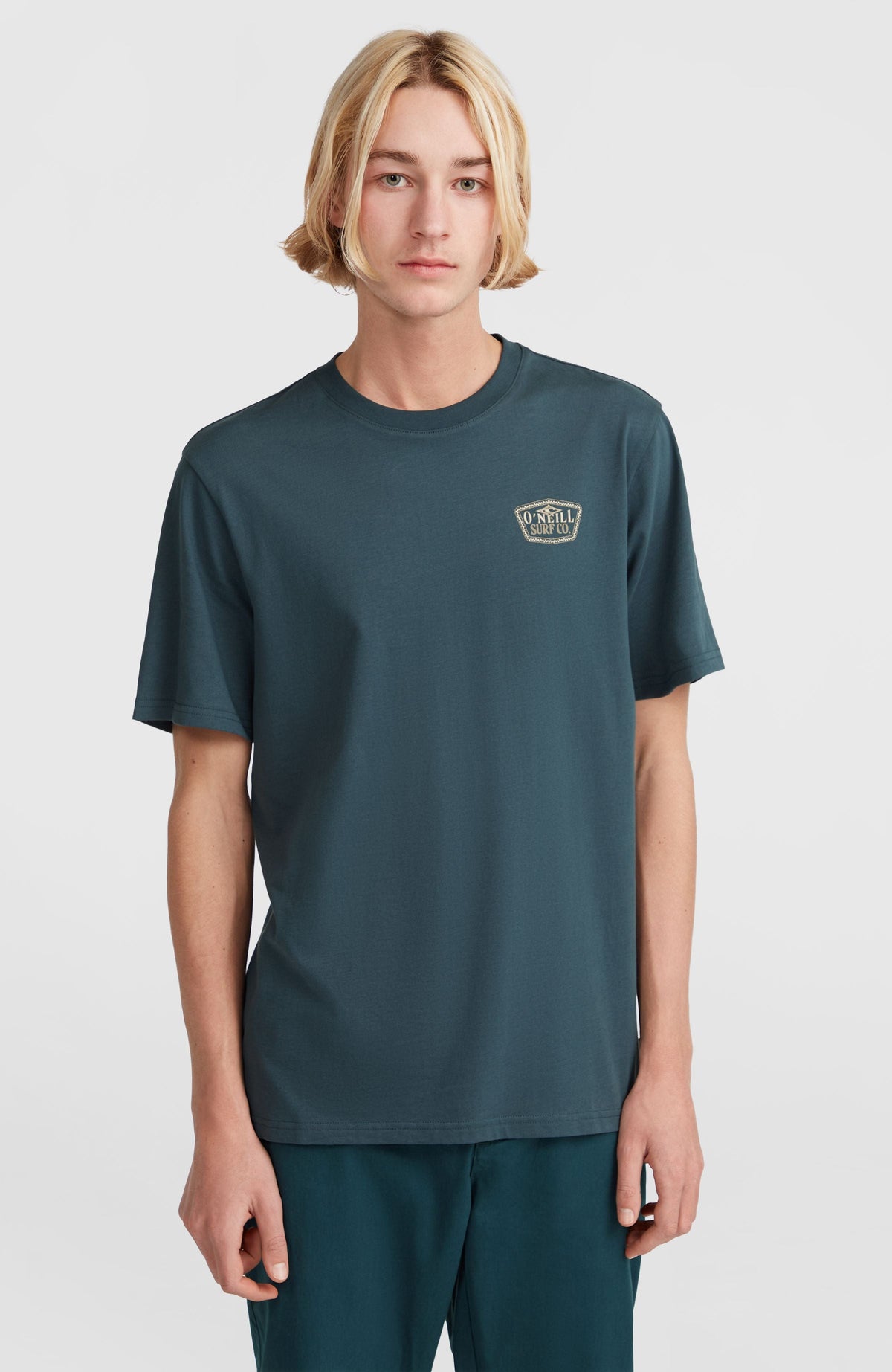 Small Chest Print T-Shirt Alma Steel