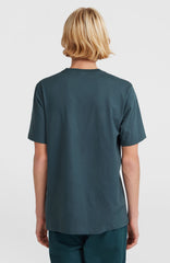 Small Chest Print T-Shirt Alma Steel