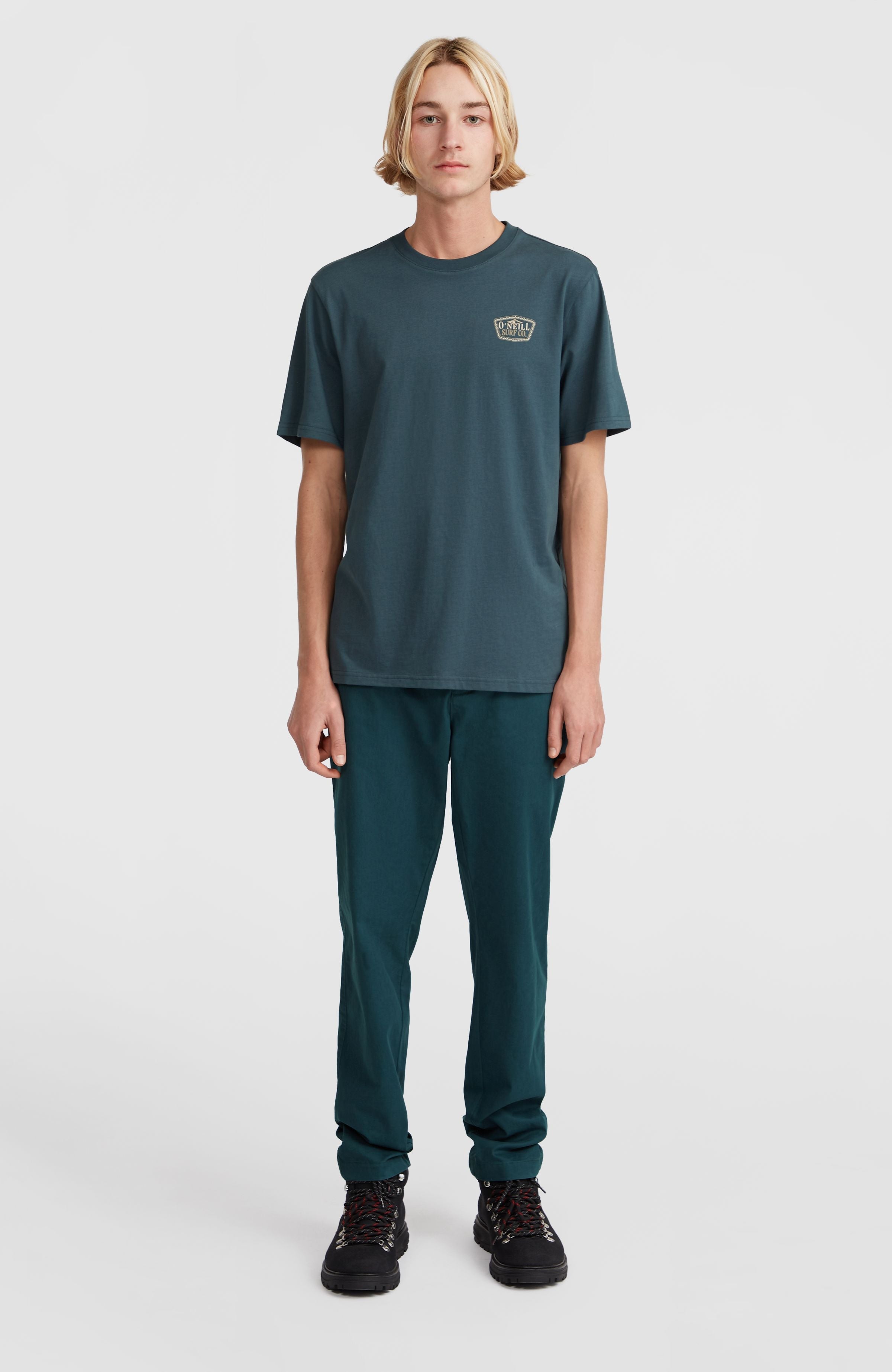 Small Chest Print T-Shirt Alma Steel
