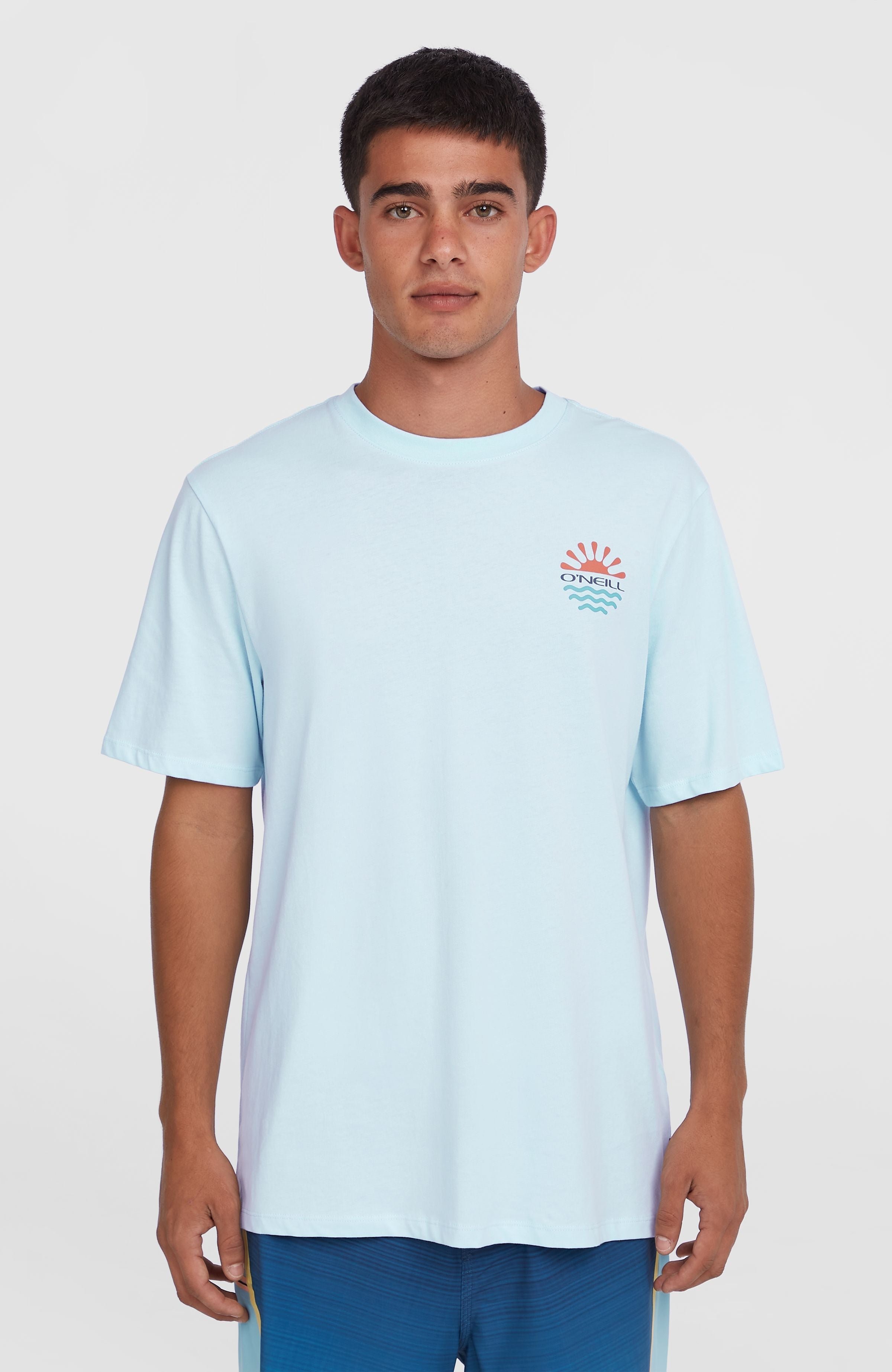 Sun T-Shirt Sky Blue Heather