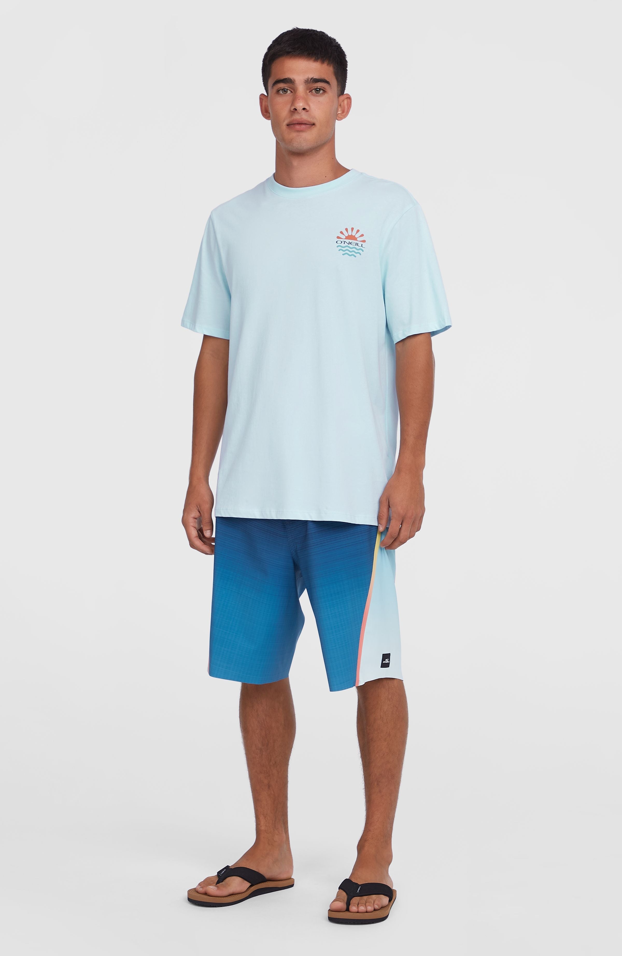 Sun T-Shirt Sky Blue Heather
