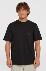 Slub Chest Pocket T-Shirt Black Out