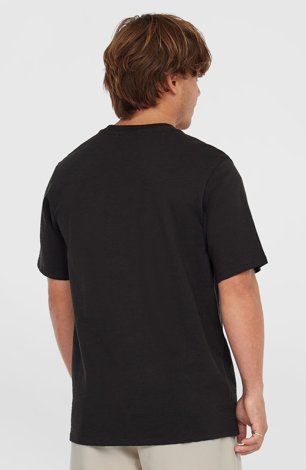 Slub Chest Pocket T-Shirt Black Out