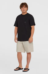 Slub Chest Pocket T-Shirt Black Out