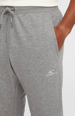Small Logo Sweatpants Silver Melee