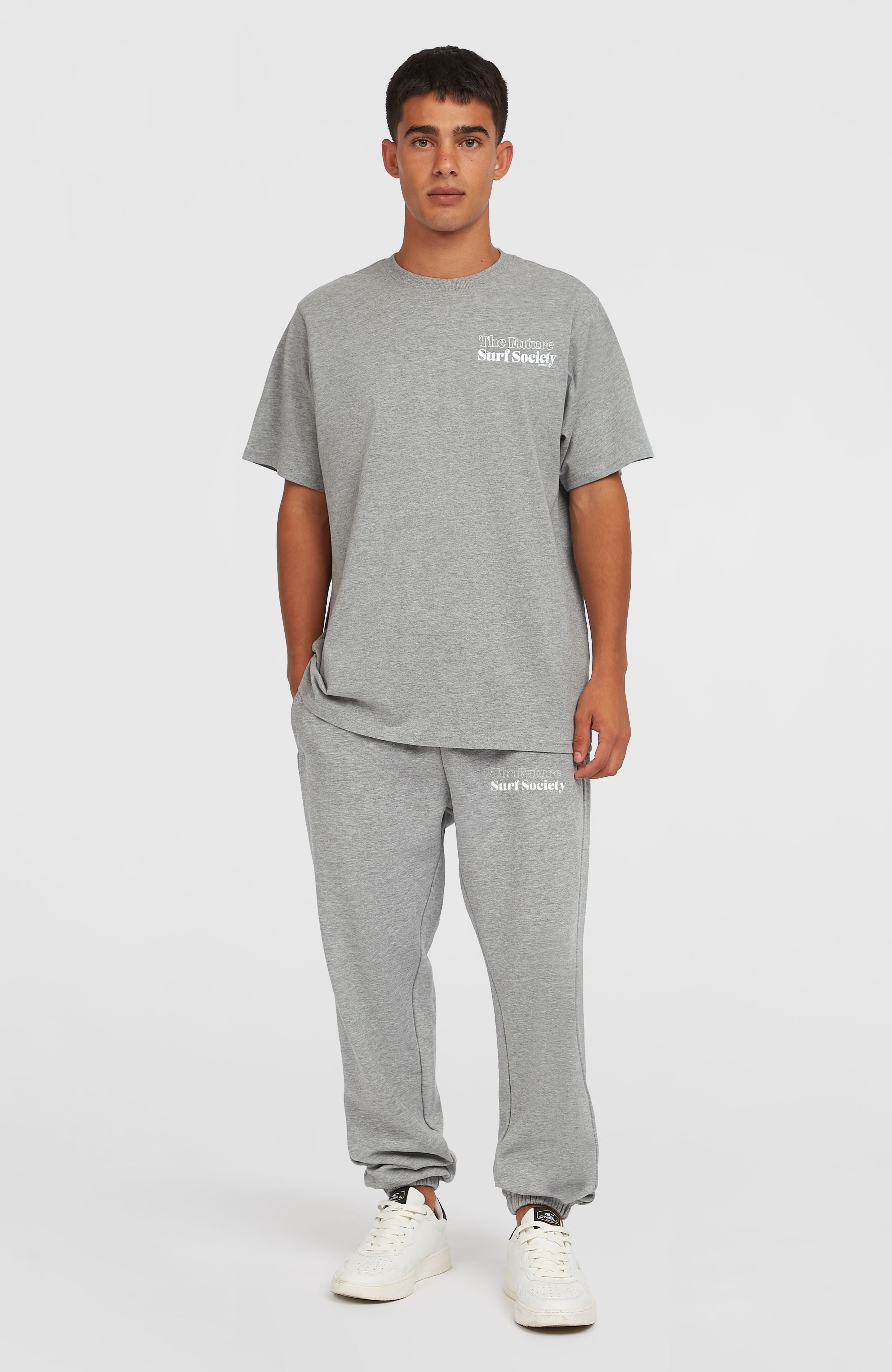 Future Surf Society Sweatpants Silver Melee