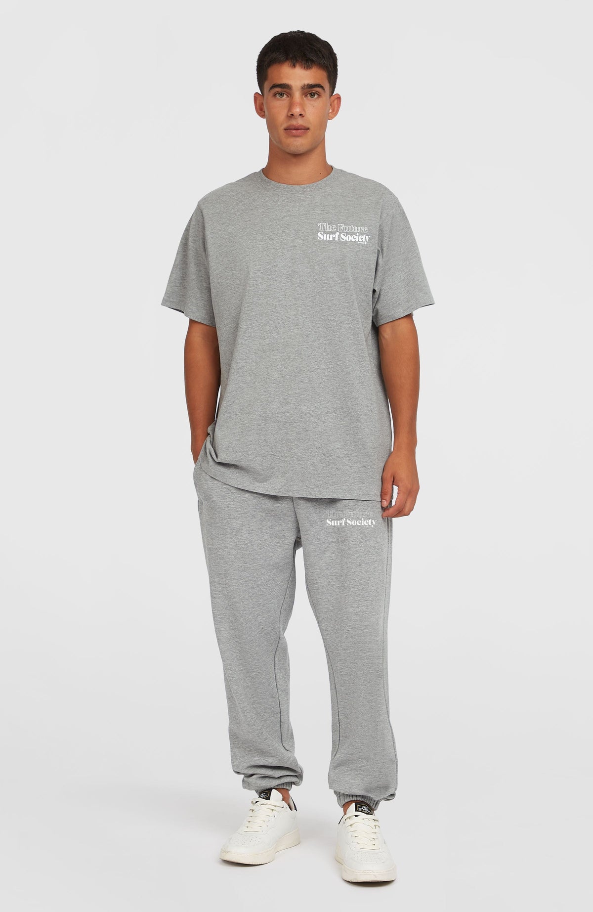 Future Surf Society Sweatpants Silver Melee