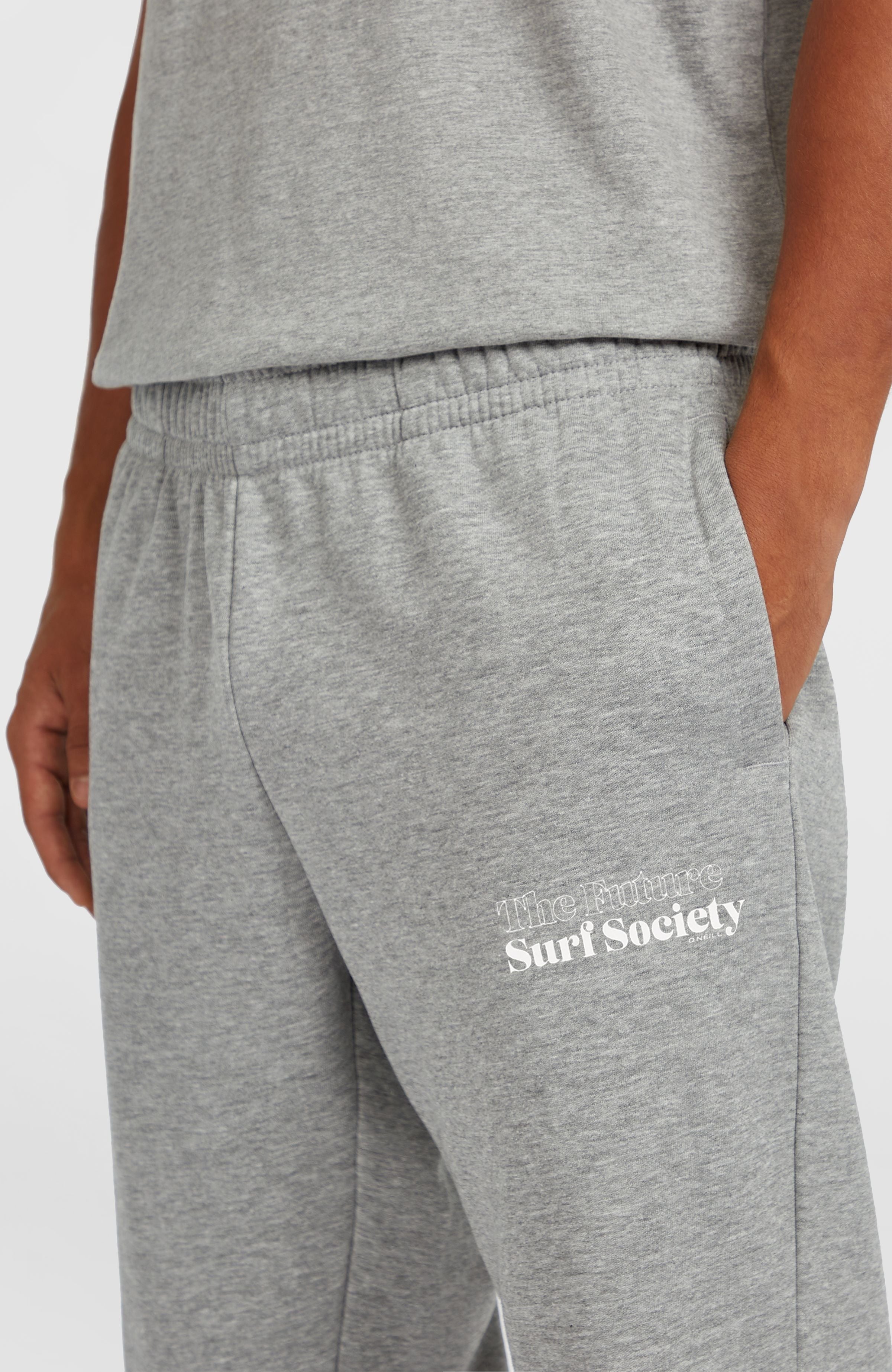 Future Surf Society Sweatpants Silver Melee