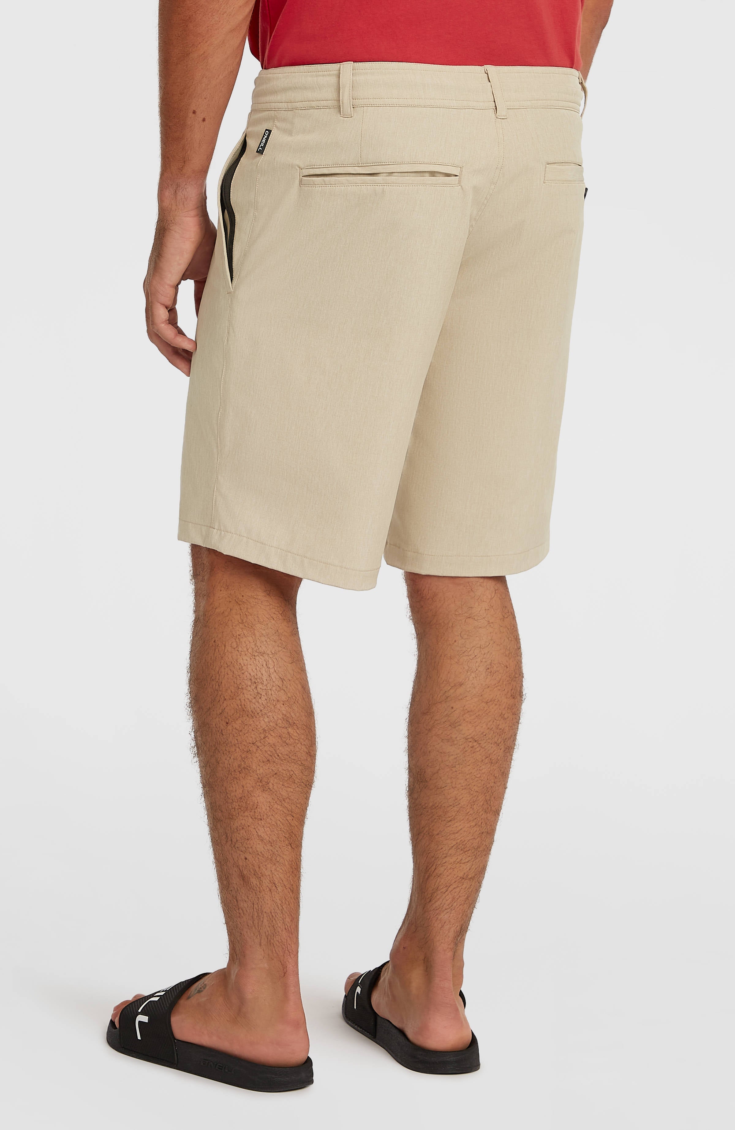 Hybrid 19" Melange Shorts Cocoa Sand