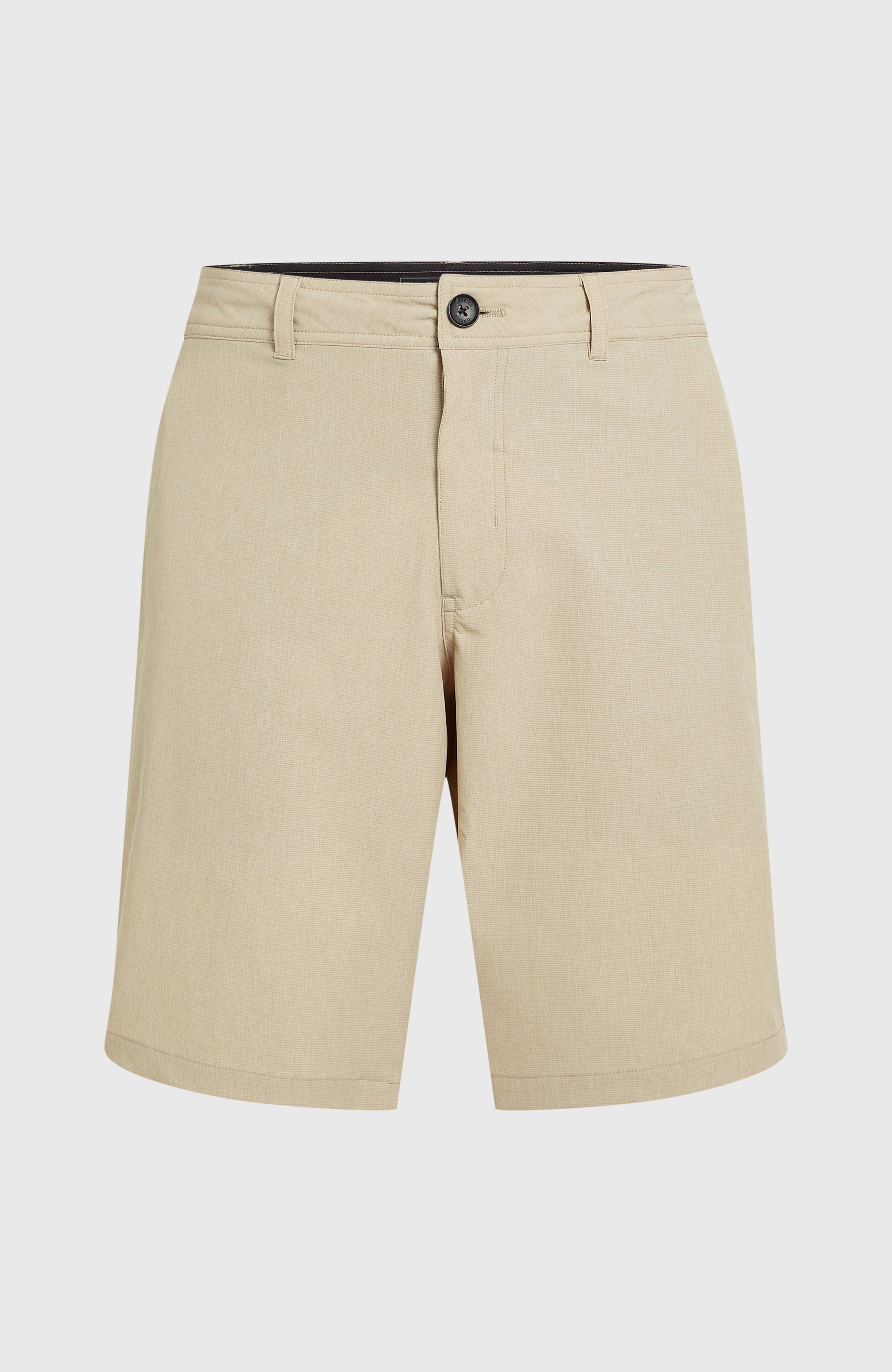 Hybrid 19" Melange Shorts Cocoa Sand