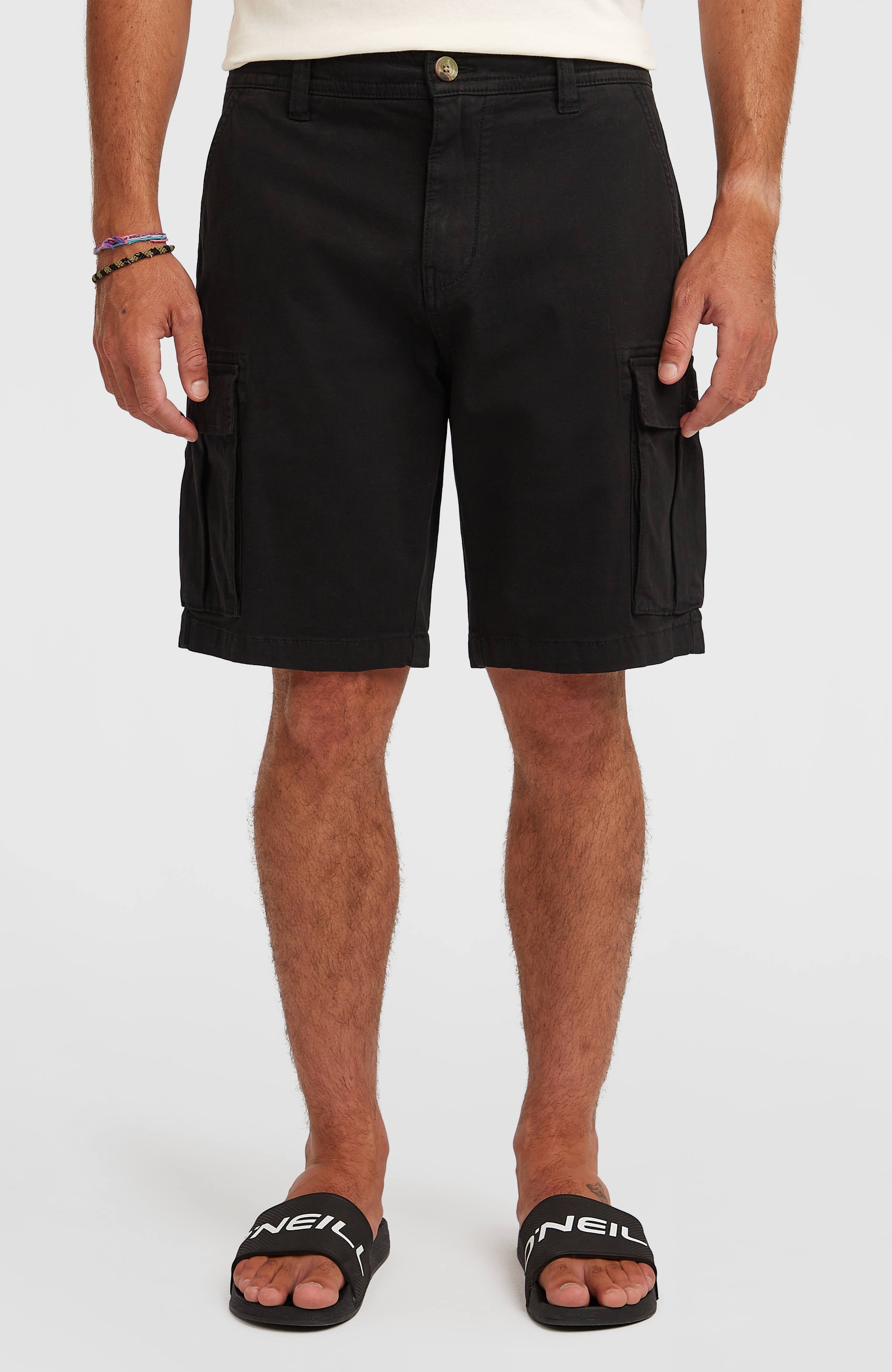 Essentials Cargo Shorts Black Out