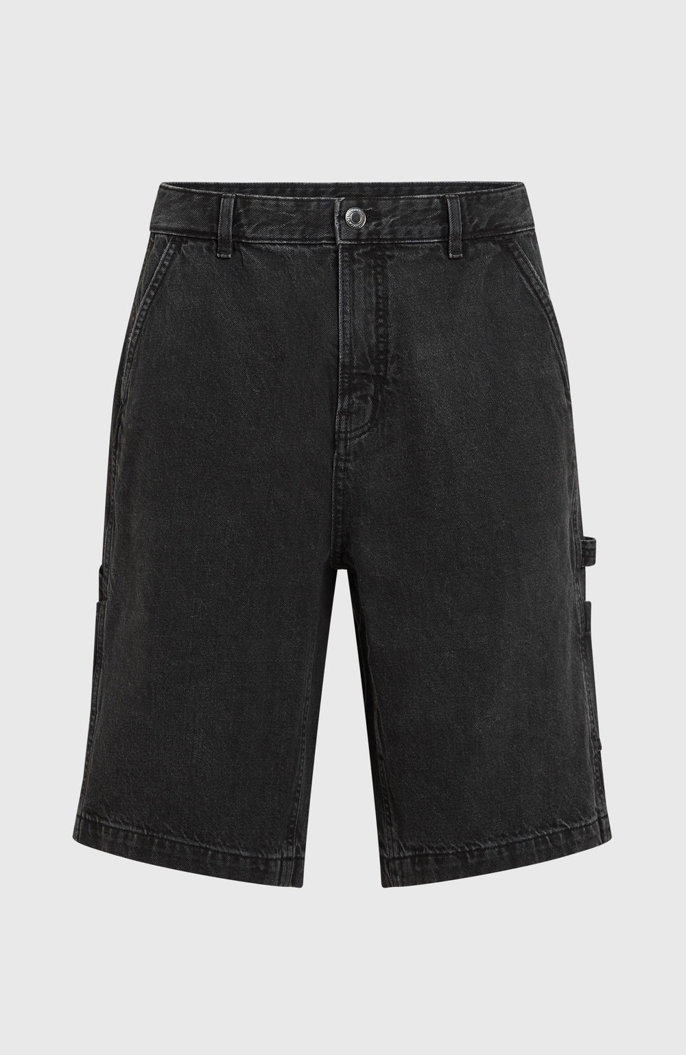 Essentials Denim Shorts Black Out