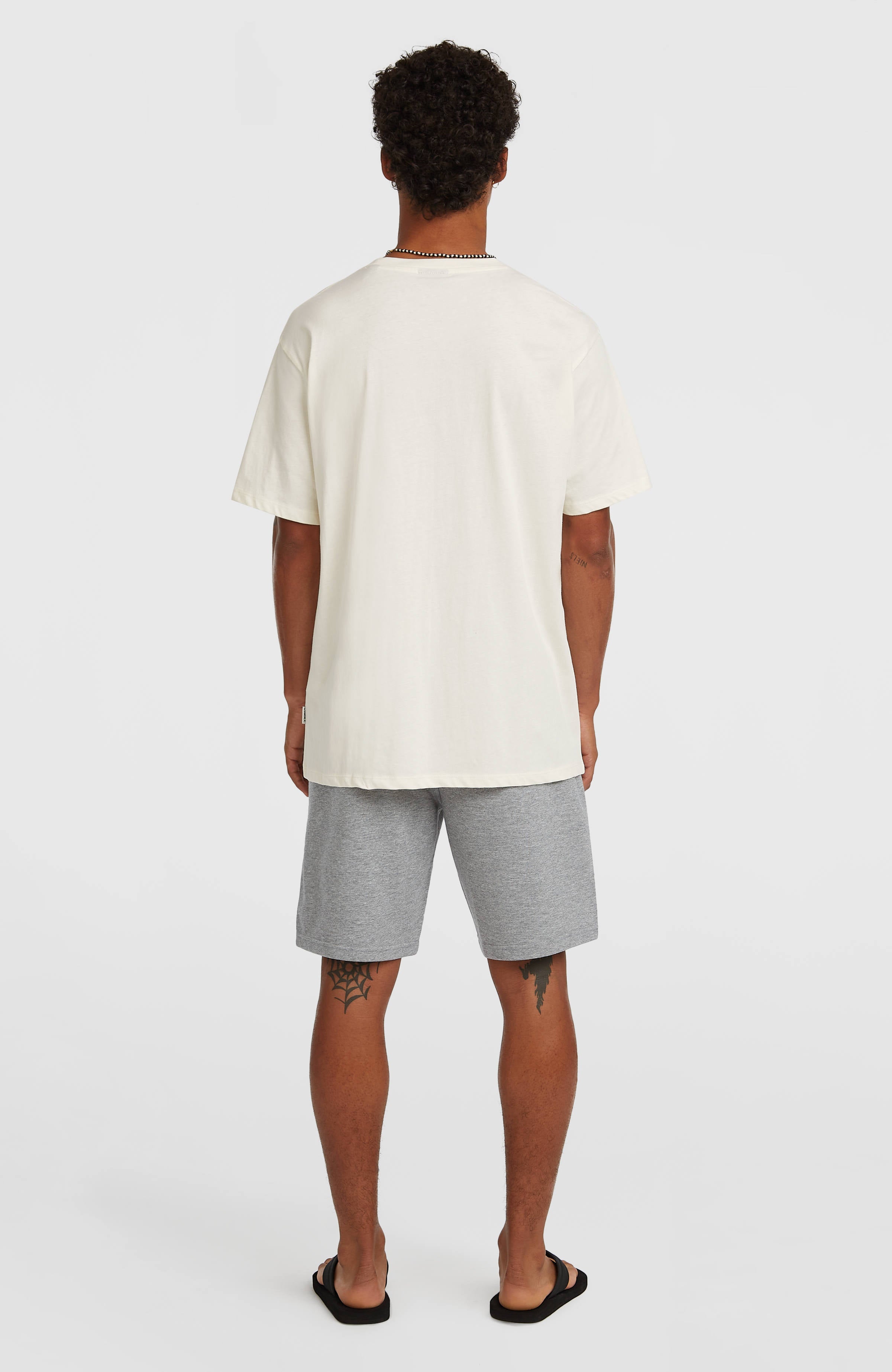 O'Neill Small Logo Sweatshorts Silver Melee