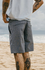 Hybrid 19" Melange Shorts Black Out