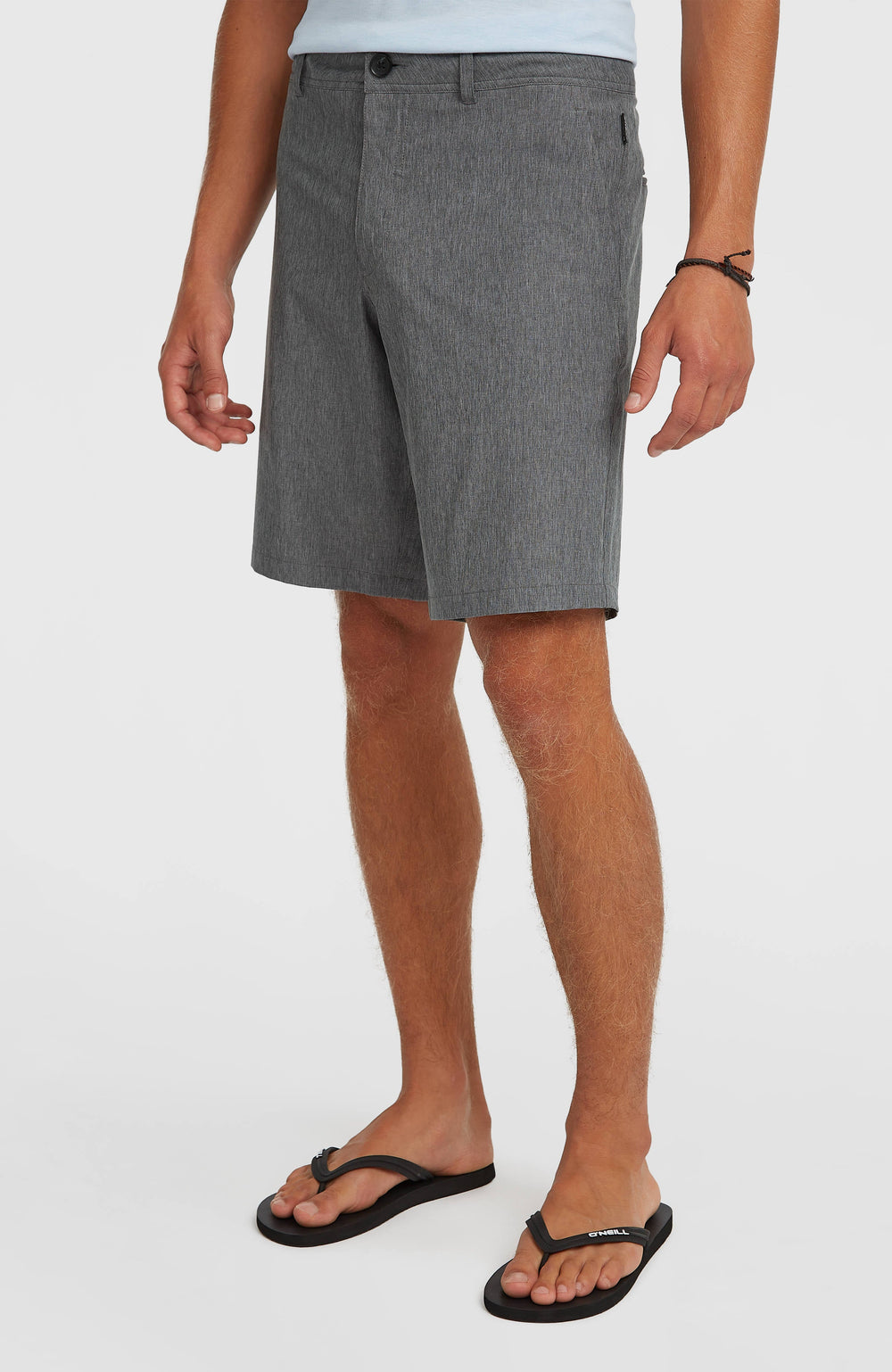 Hybrid 19" Melange Shorts Black Out