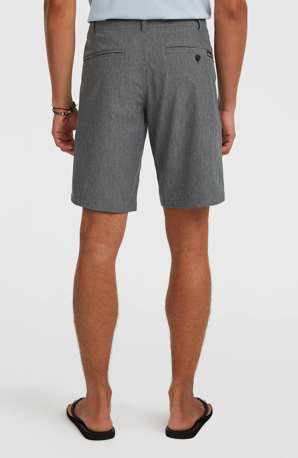 Hybrid 19" Melange Shorts Black Out