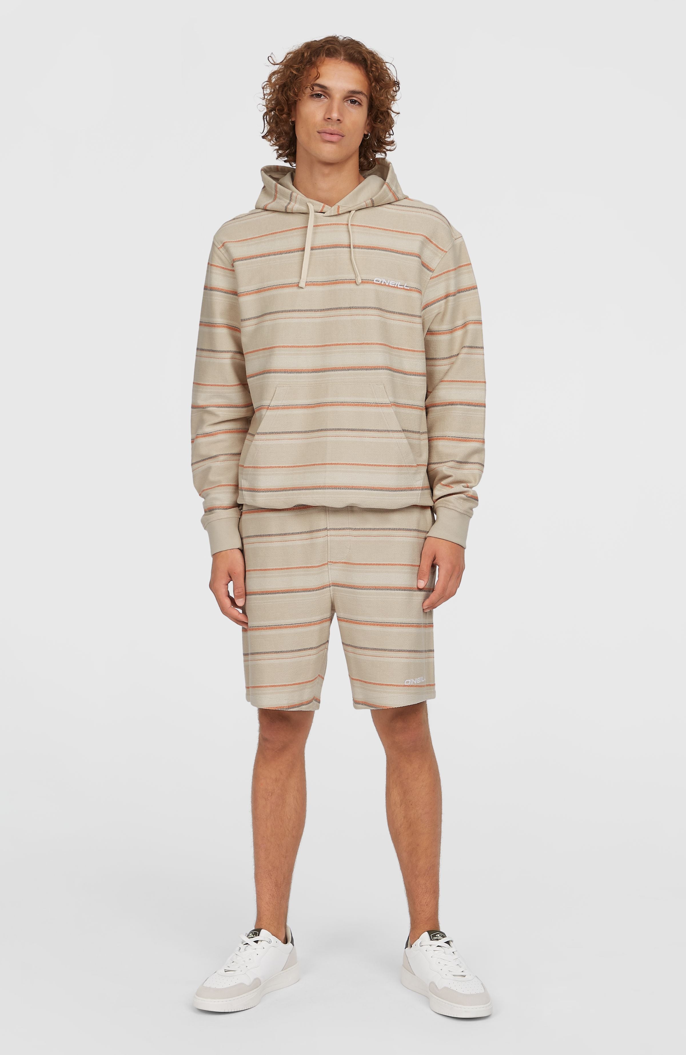 Bavaro Shorts Beige/Orange Bavaro Stripe