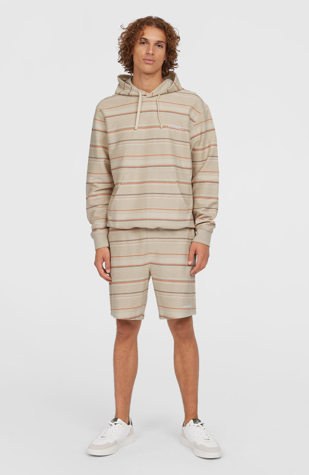 Bavaro Shorts Beige/Orange Bavaro Stripe