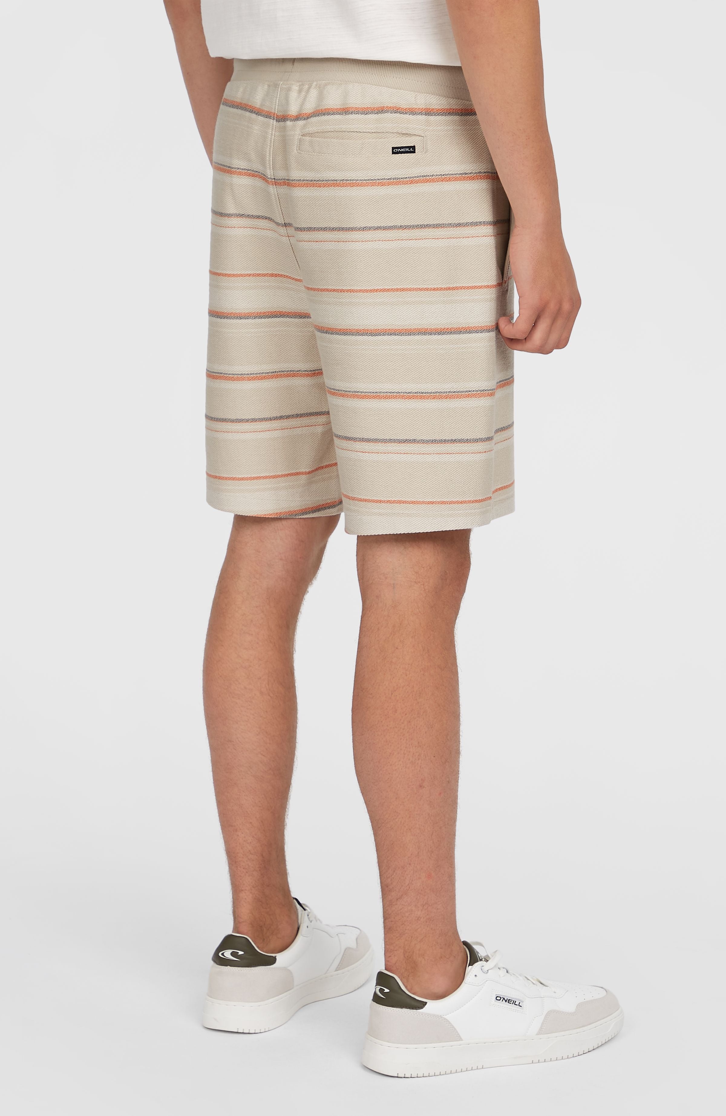 Bavaro Shorts Beige/Orange Bavaro Stripe