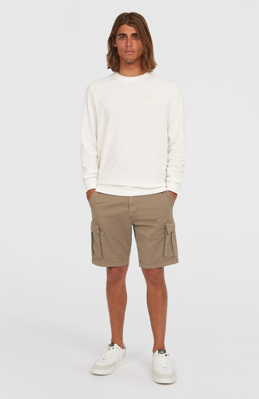 Essentials Cargo Shorts Pure Cashmere