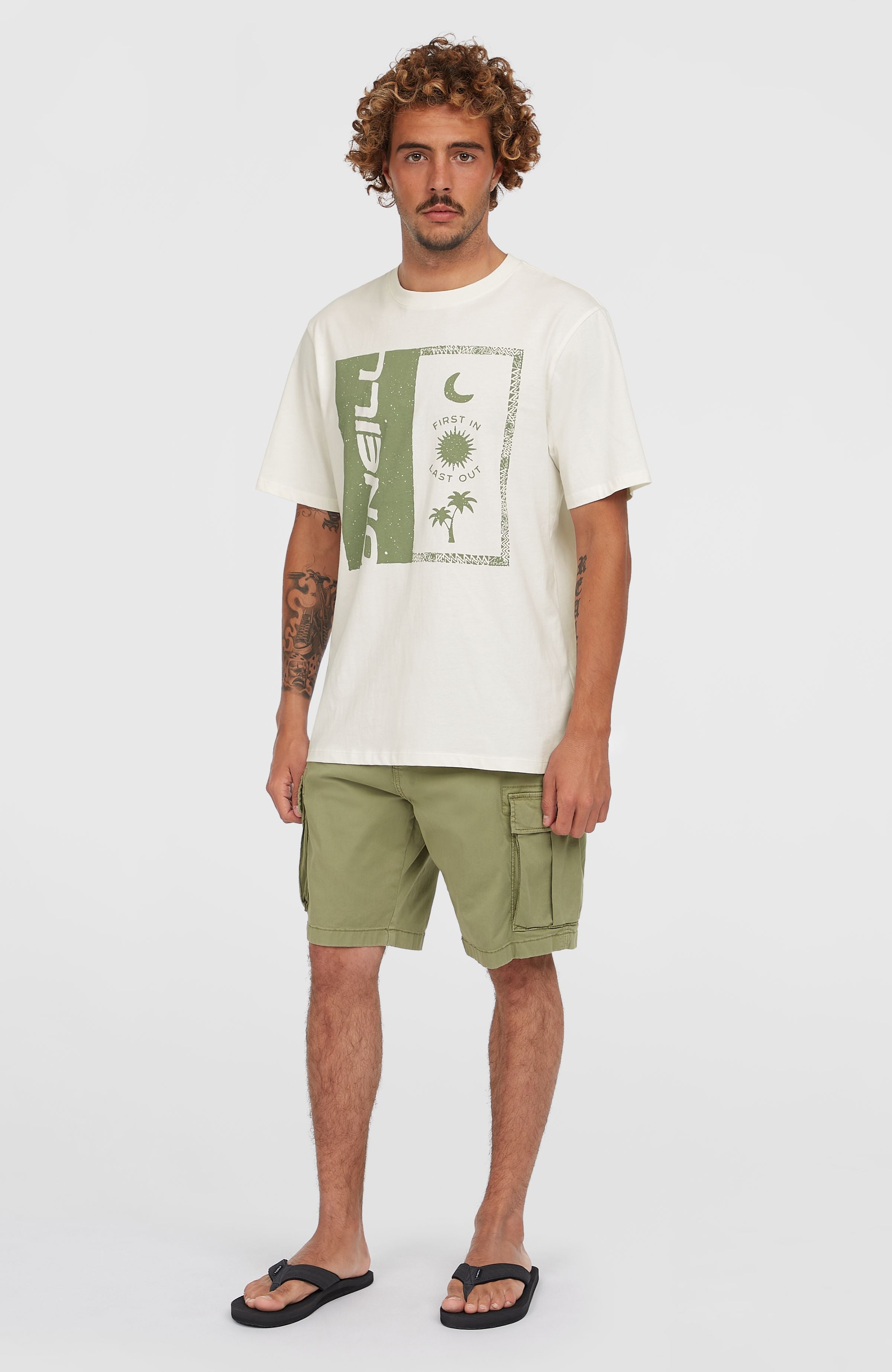 Essentials Cargo Shorts Avery Fern
