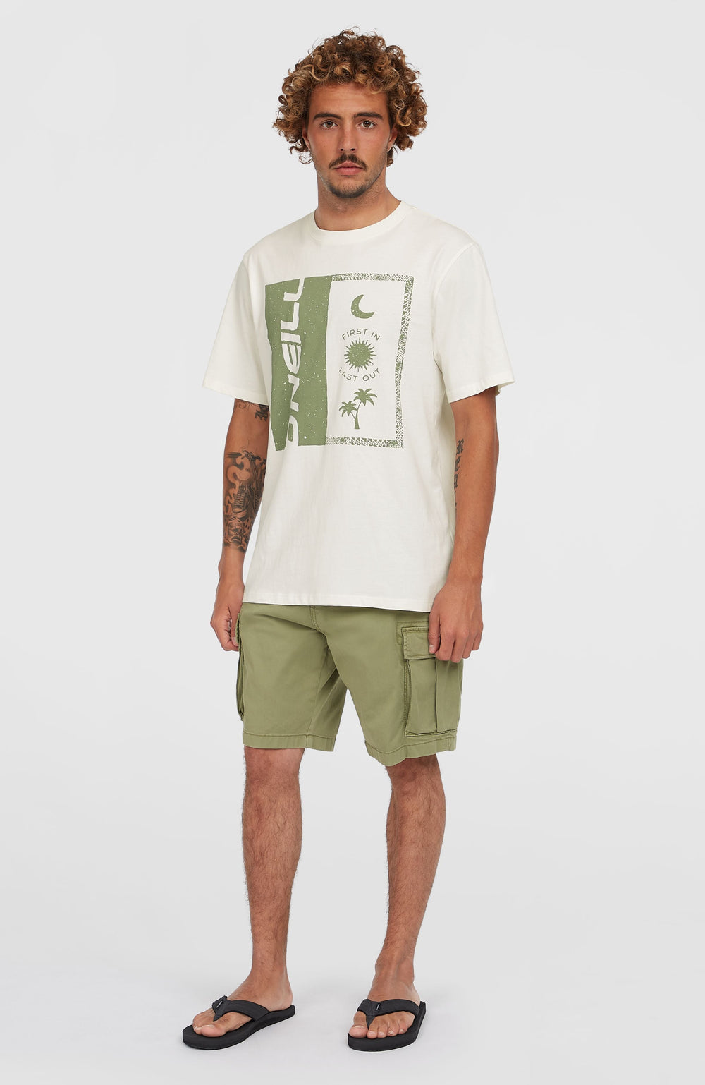 Essentials Cargo Shorts Avery Fern