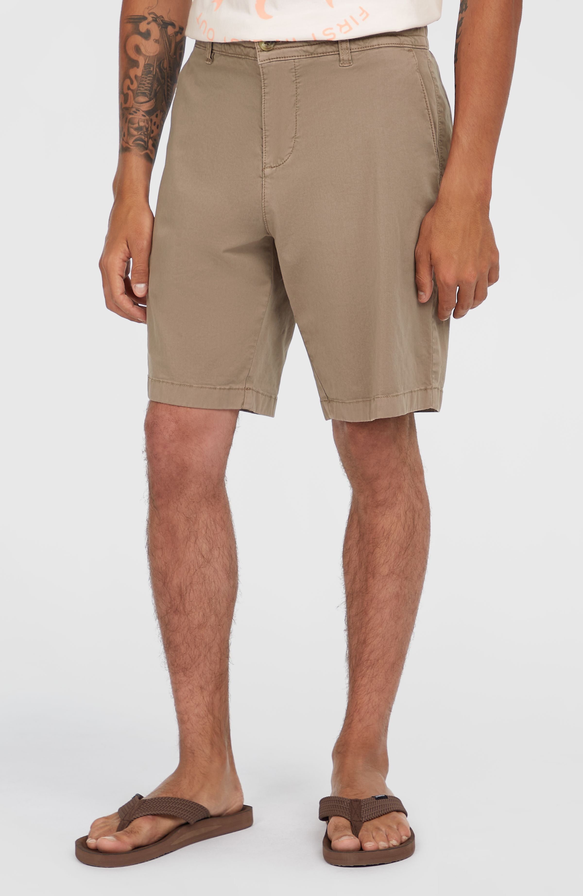 Essentials Chino Shorts Pure Cashmere