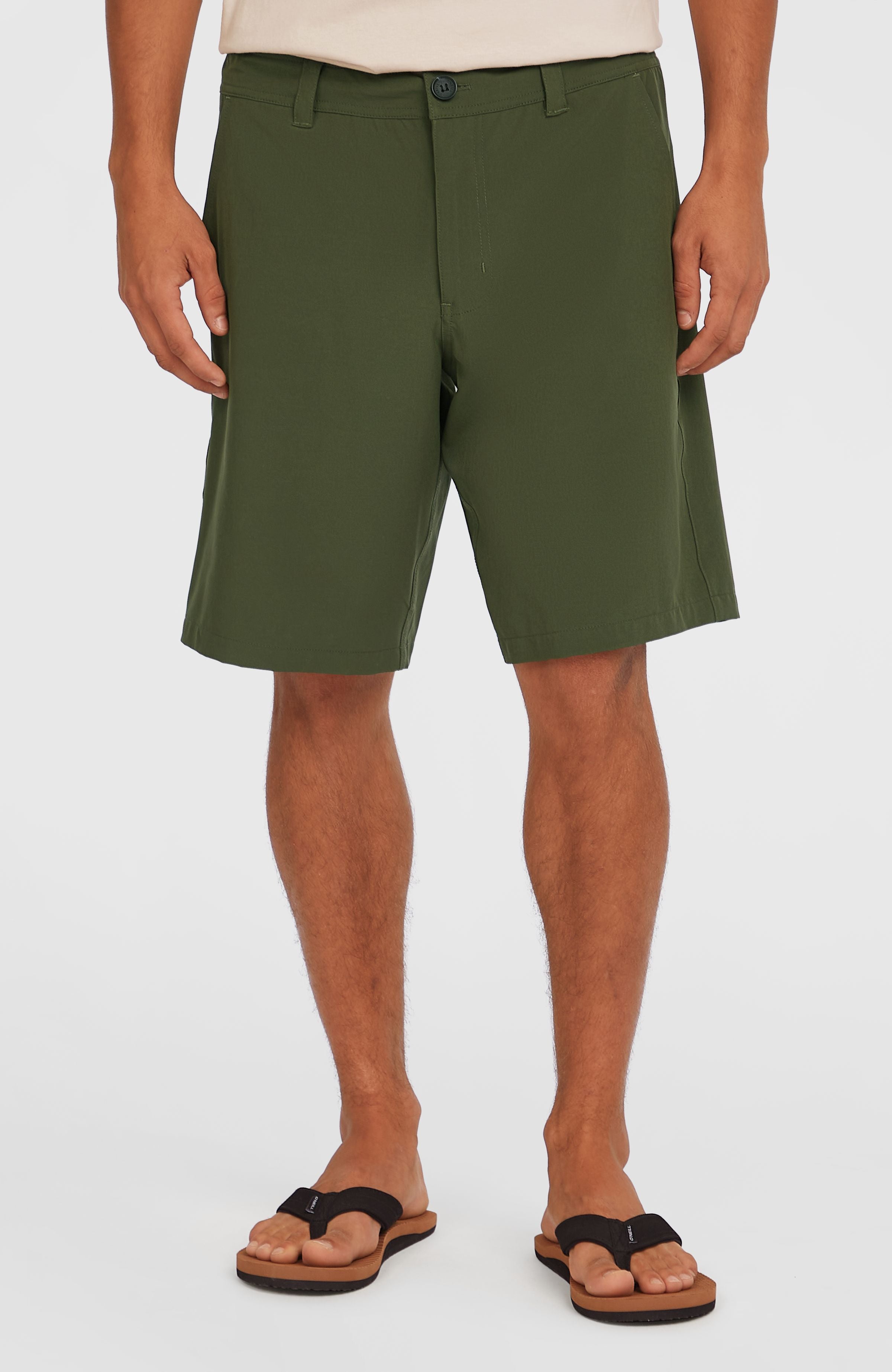 Hybrid Chino 19" Shorts Forest Night