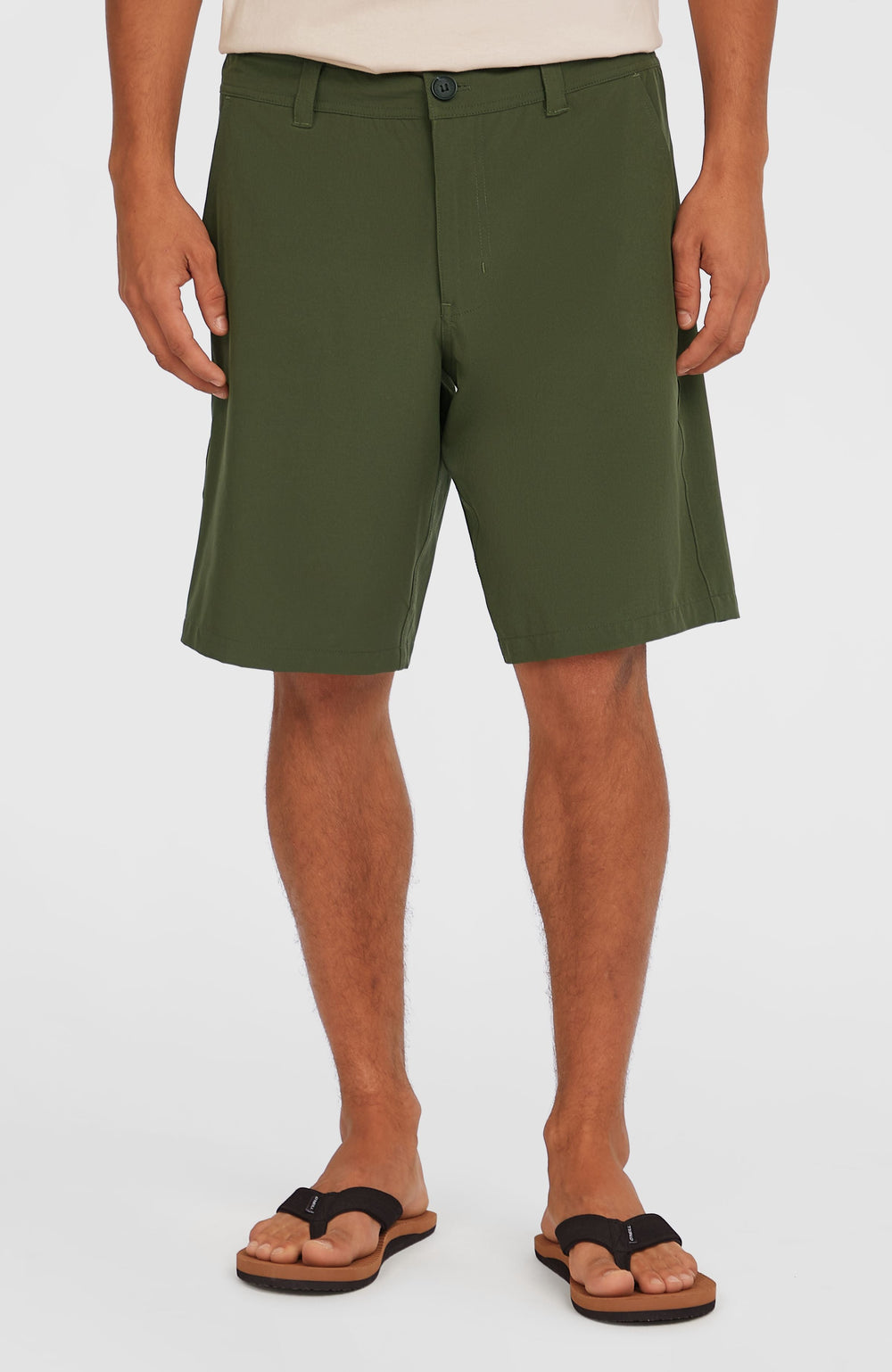 Hybrid Chino 19" Shorts Forest Night