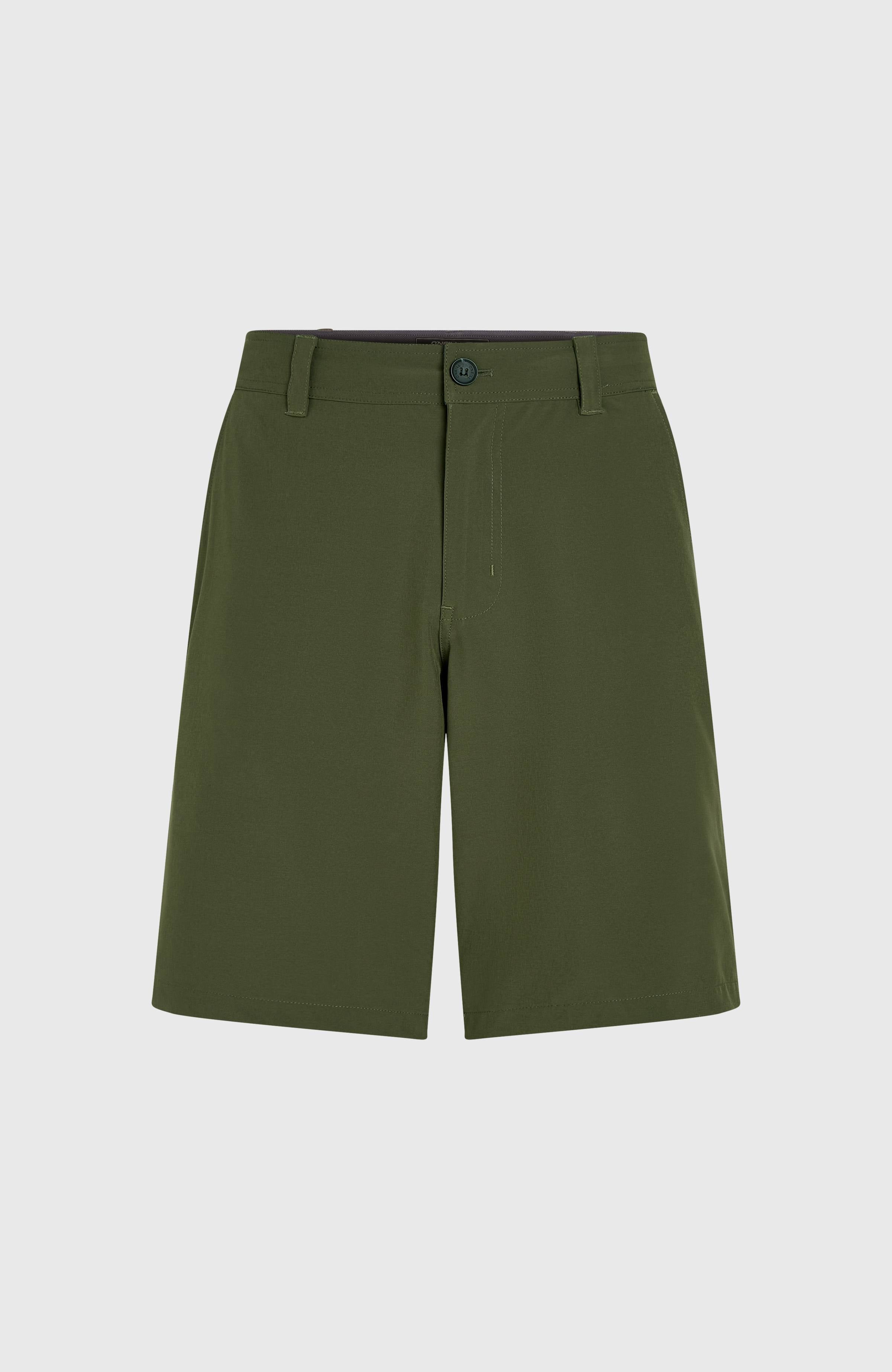 Hybrid Chino 19" Shorts Forest Night