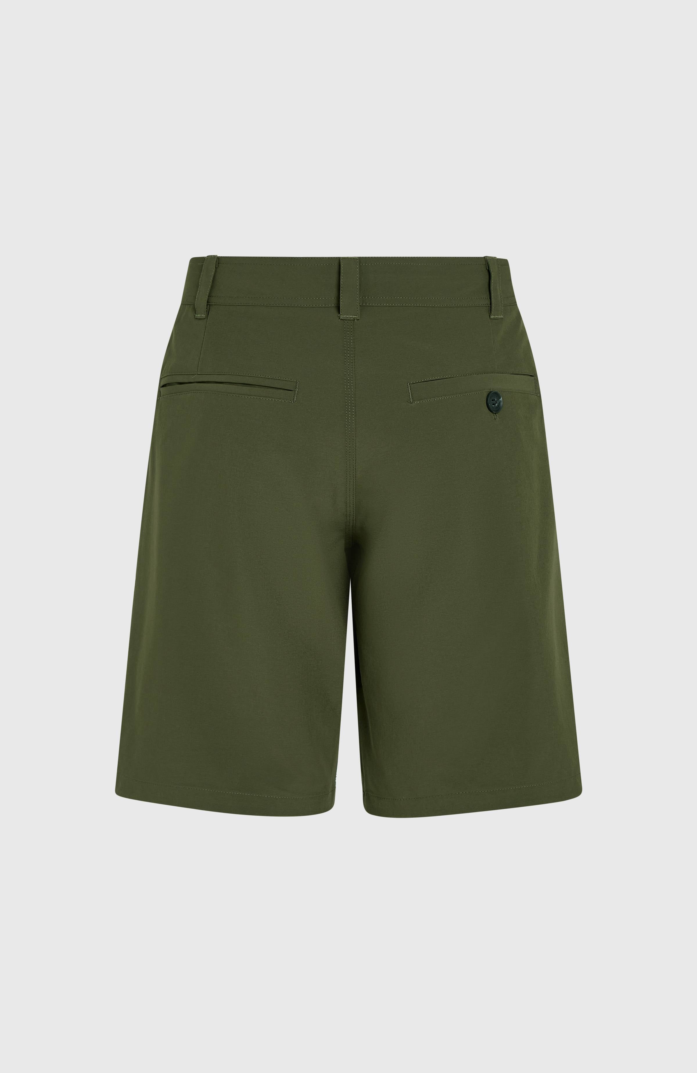 Hybrid Chino 19" Shorts Forest Night