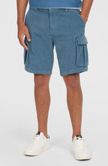 O'Riginals Cord Cargo Shorts Copen Blue