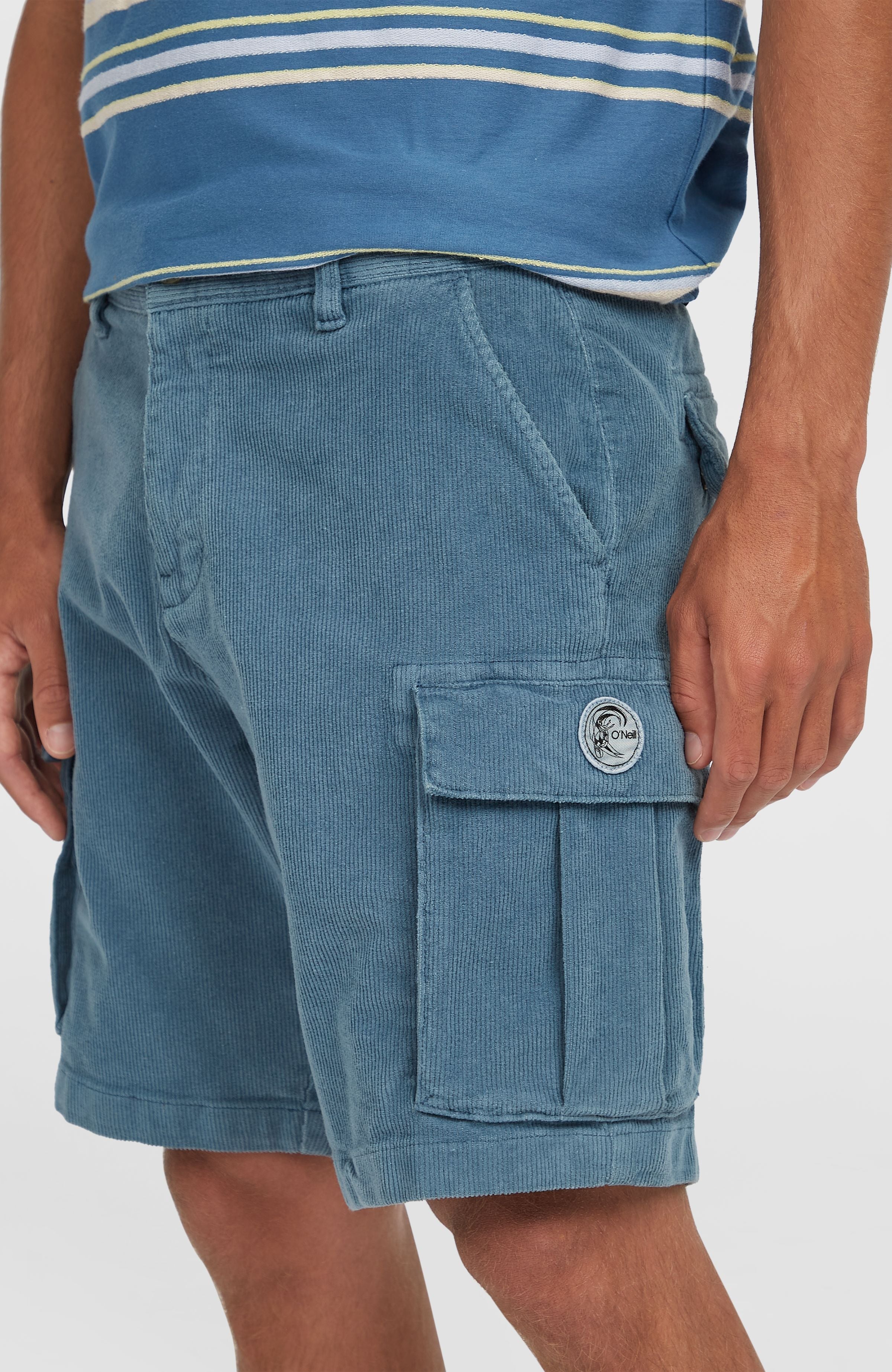 O'Riginals Cord Cargo Shorts Copen Blue