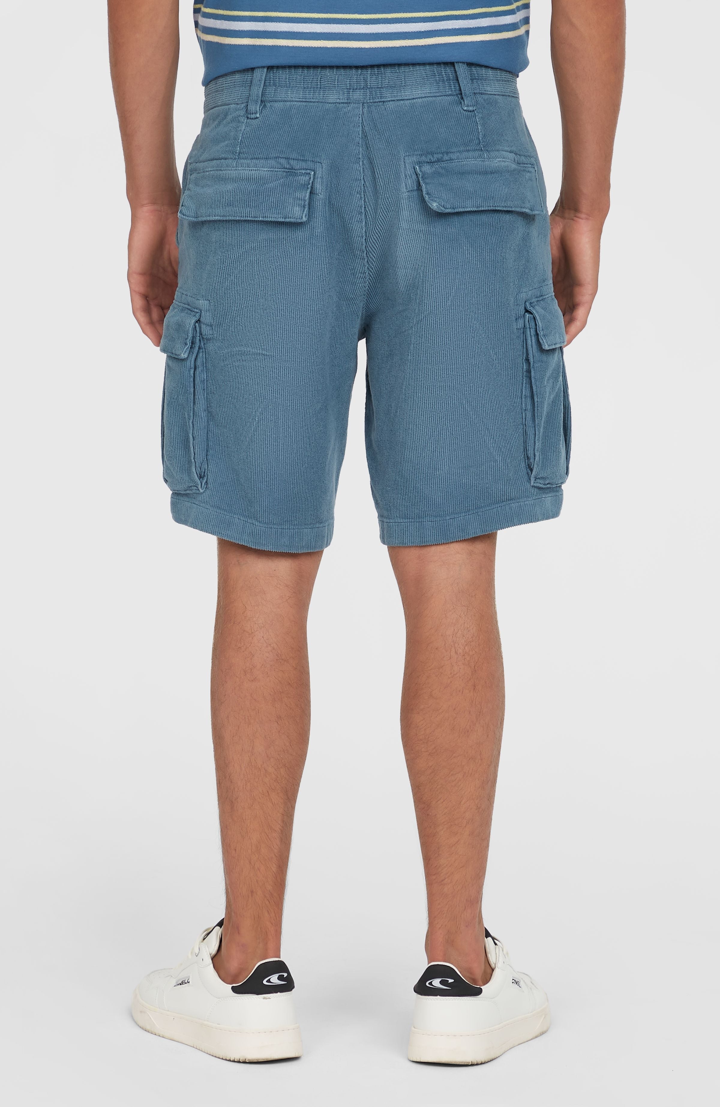 O'Riginals Cord Cargo Shorts Copen Blue