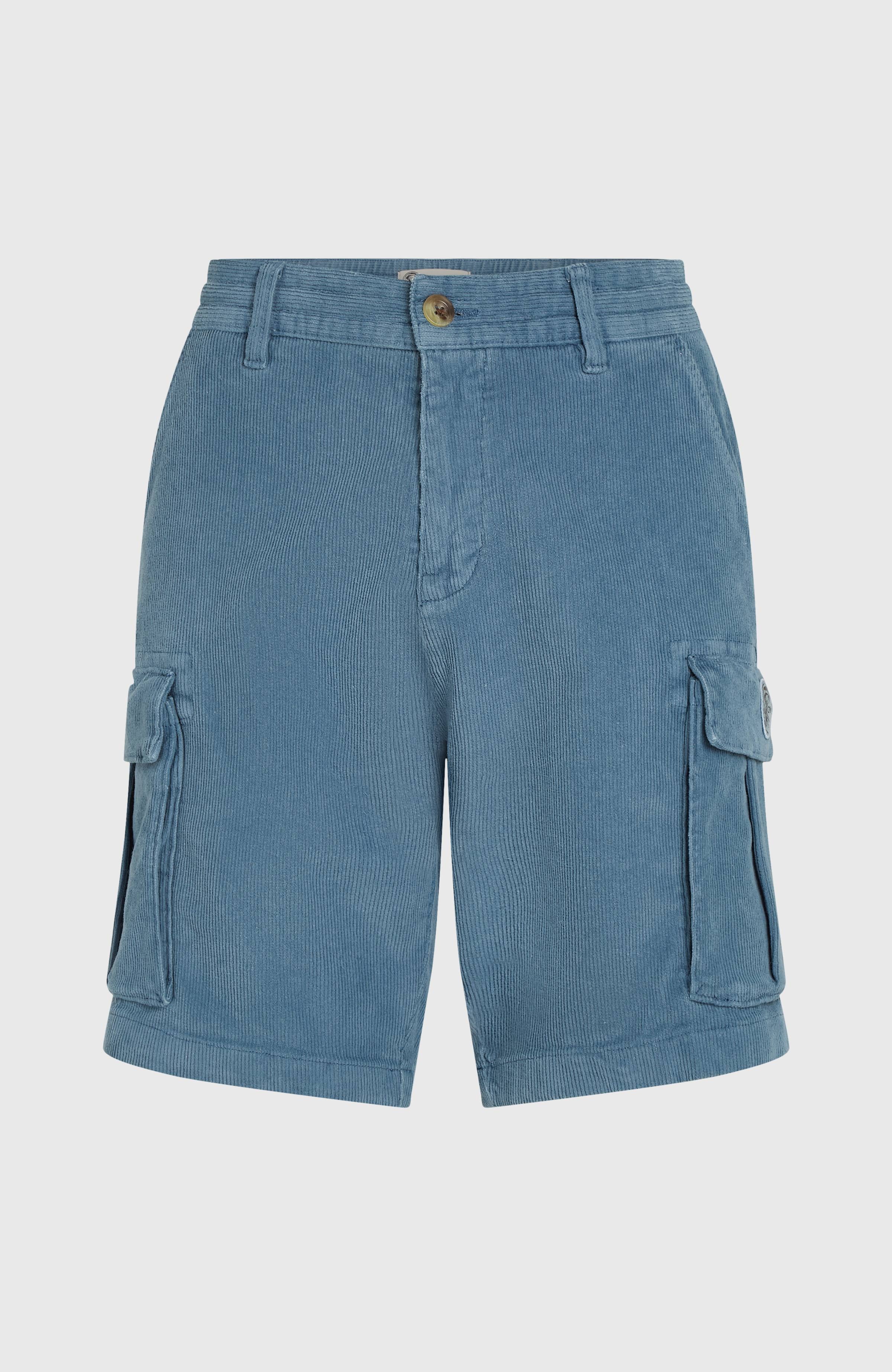 O'Riginals Cord Cargo Shorts Copen Blue