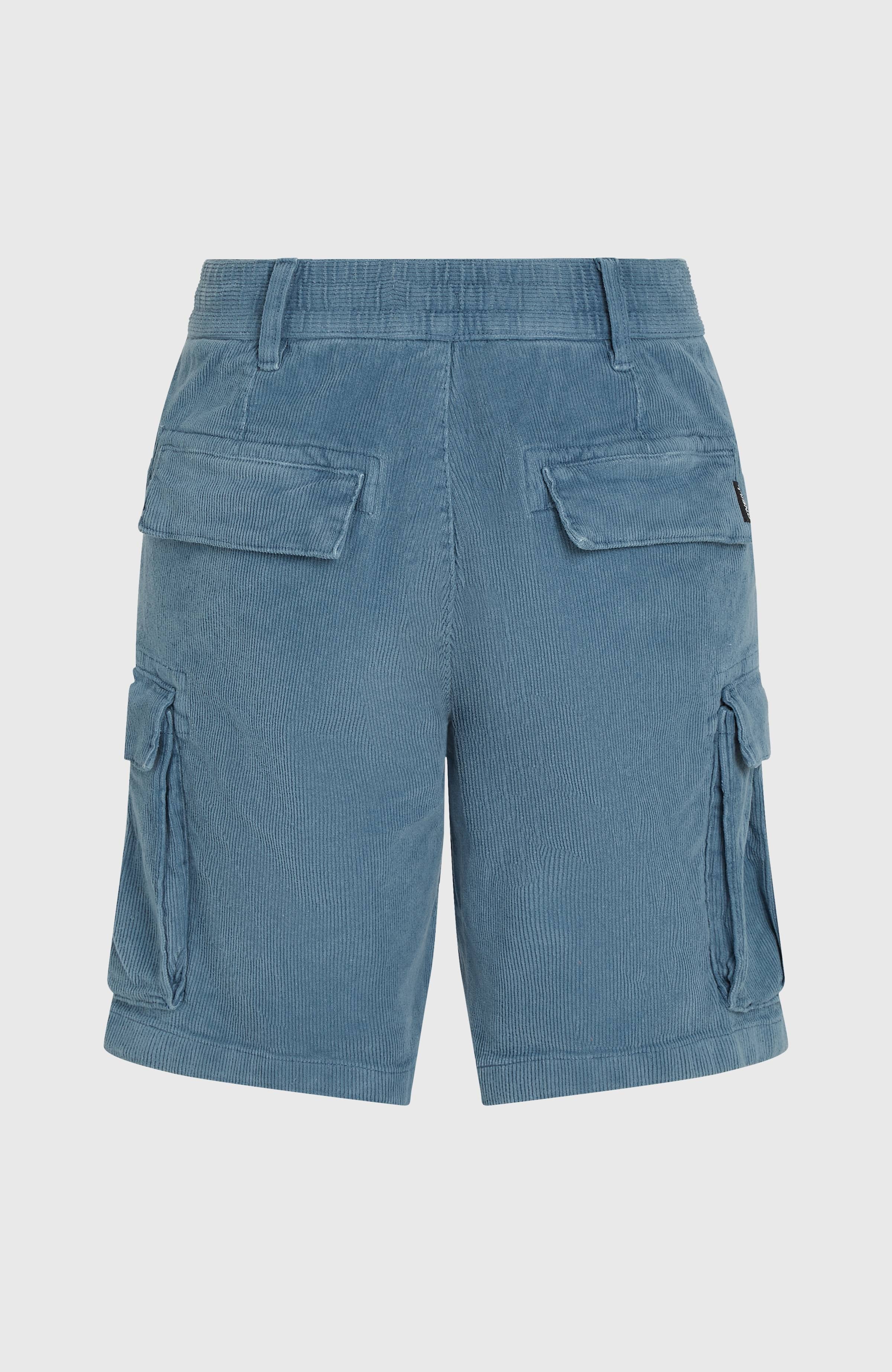 O'Riginals Cord Cargo Shorts Copen Blue