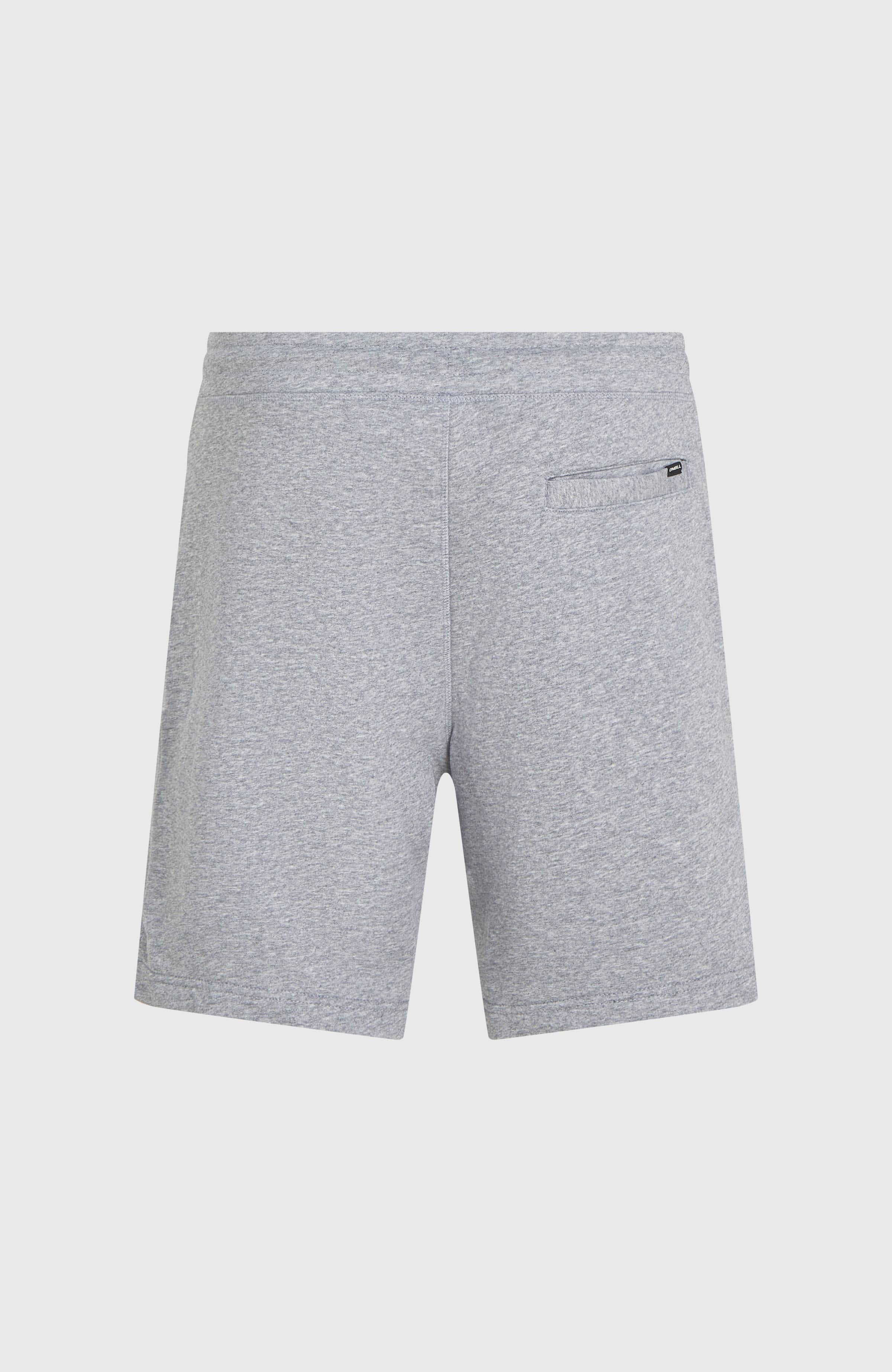 Small Logo Sweatshorts Silver Melee