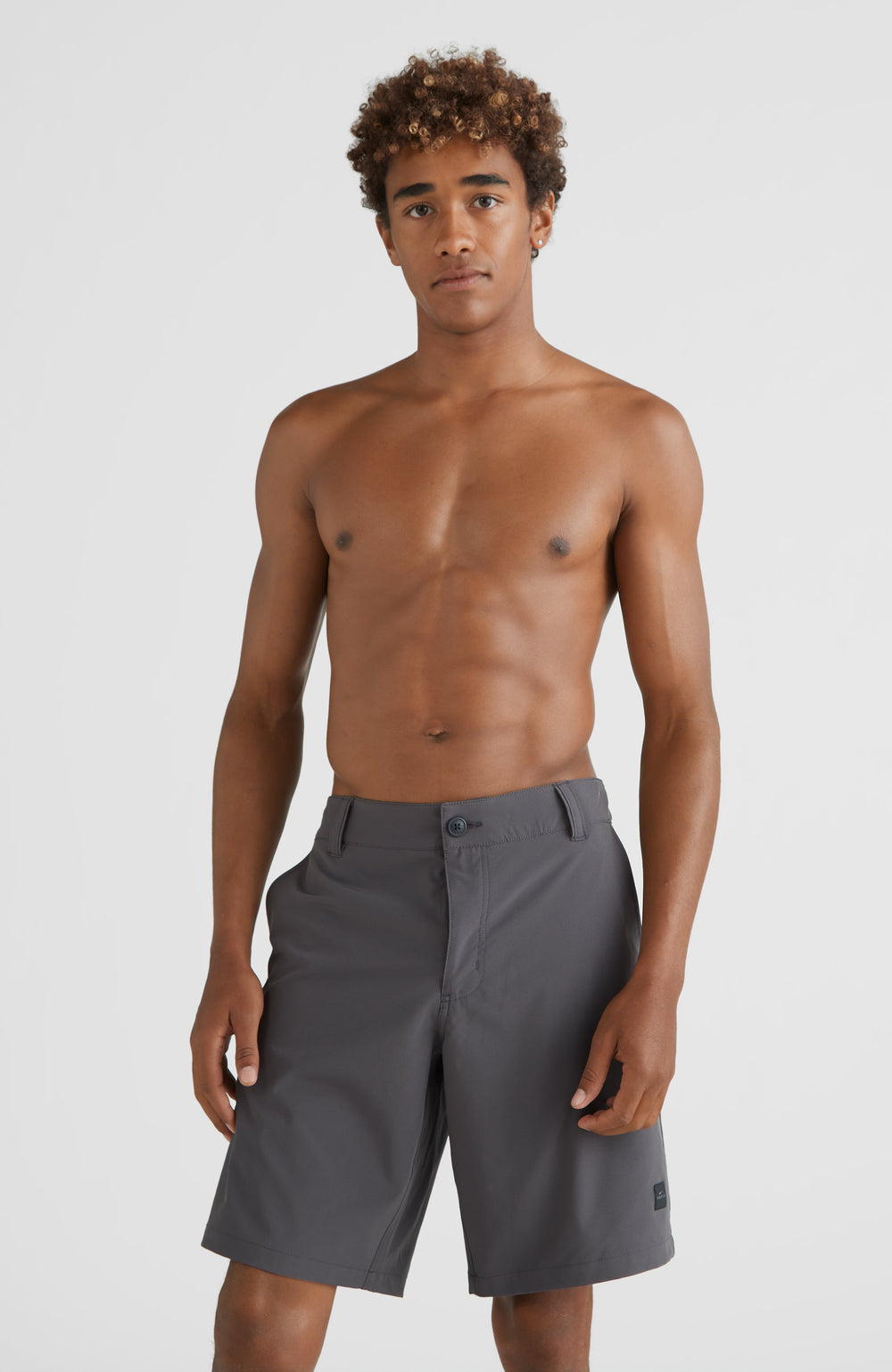 Hybrid Chino Shorts Asphalt