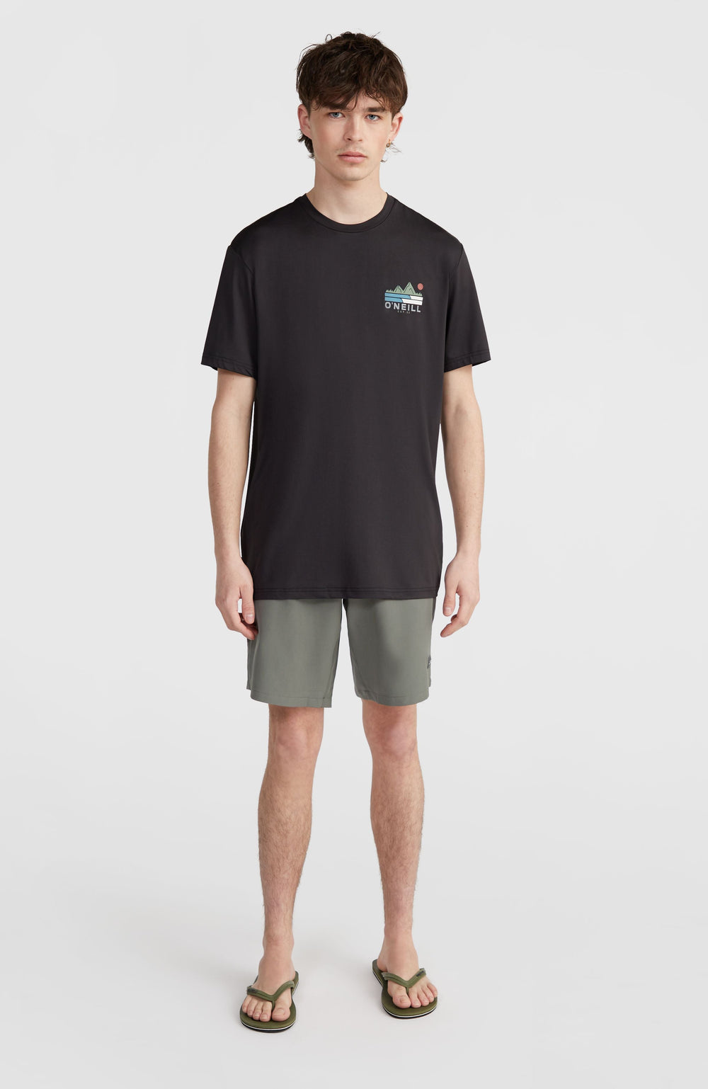 Hybrid Chino Shorts Military Green