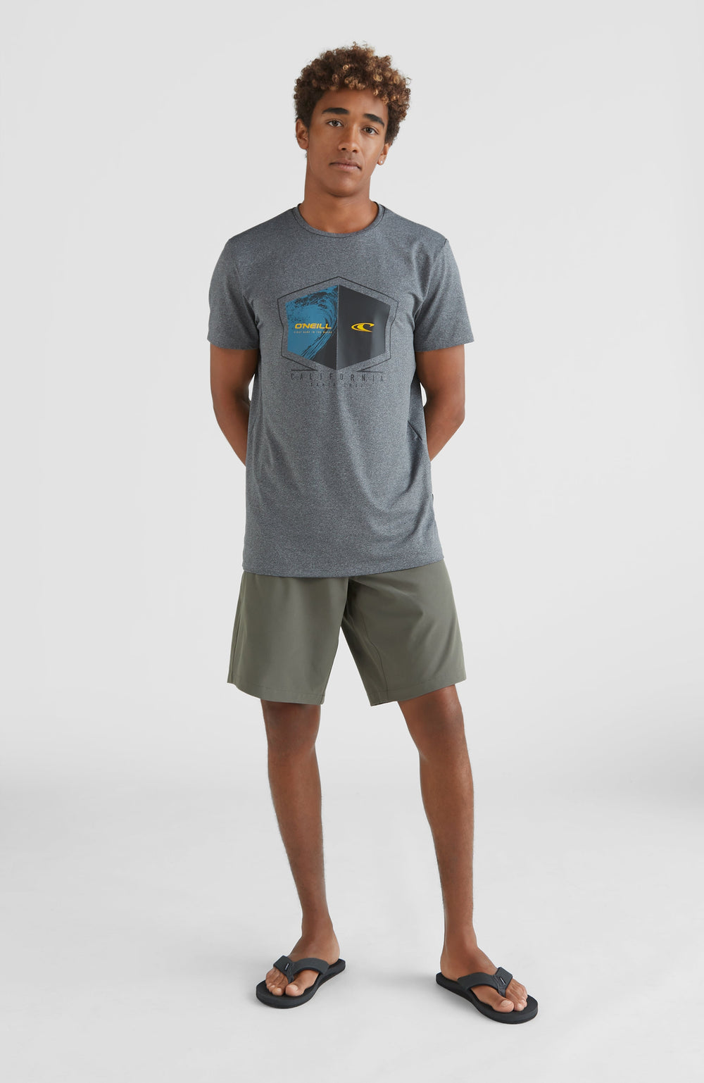 Hybrid Chino Shorts Military Green