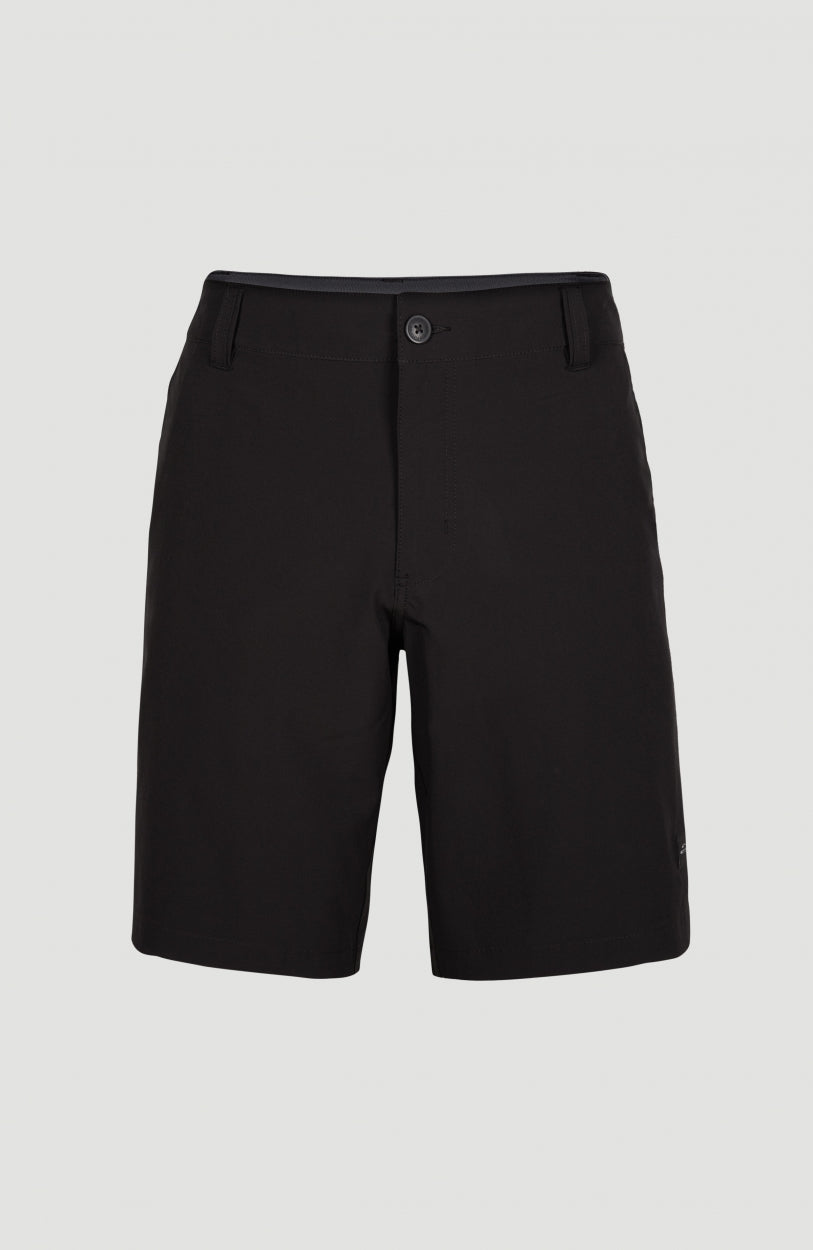 Hybrid Chino Shorts Black Out