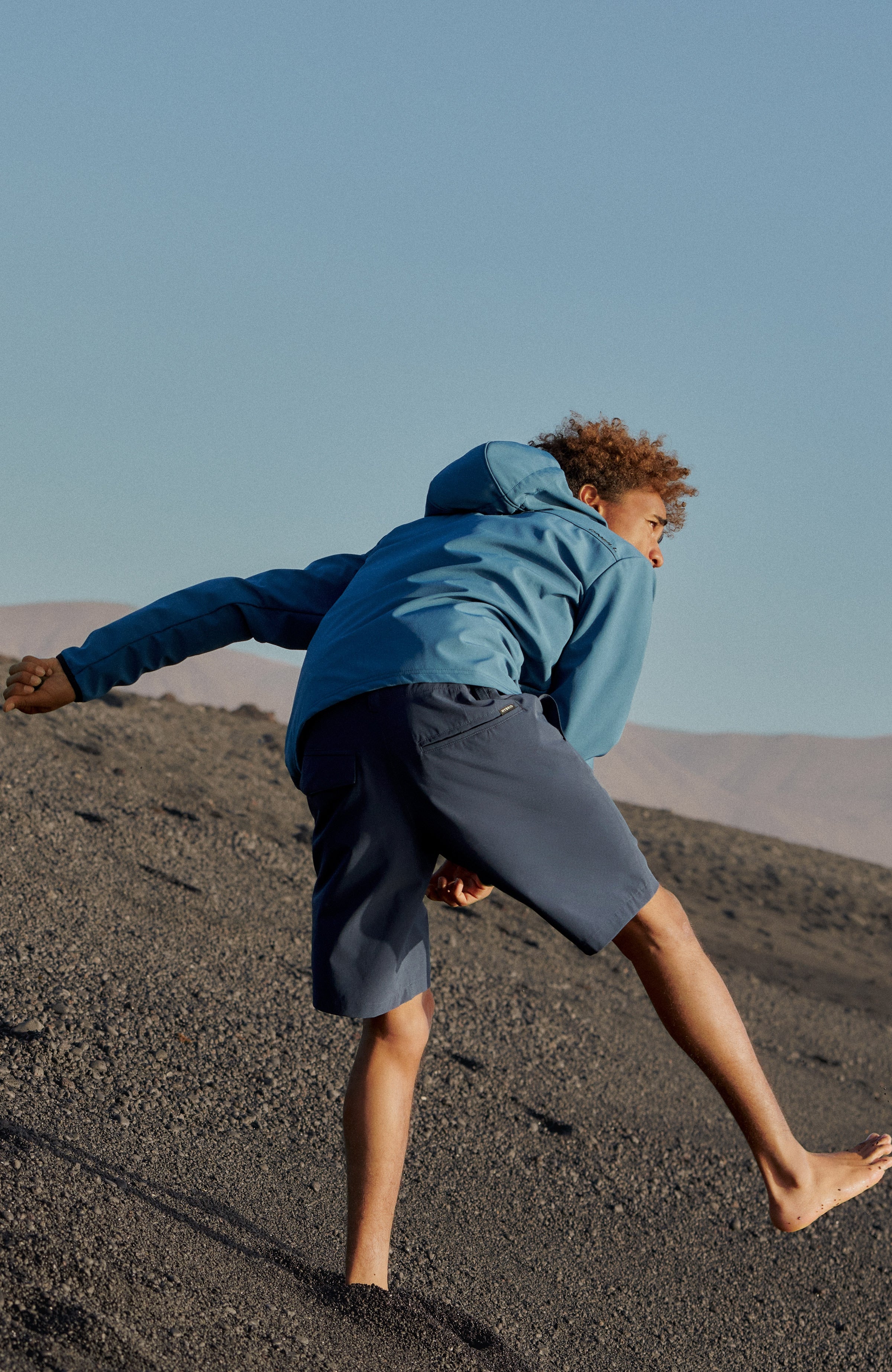 Hybrid Chino Shorts Ink Blue