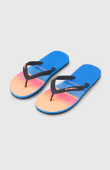 Profile Graphic Sandals Blue Gradient Stripe