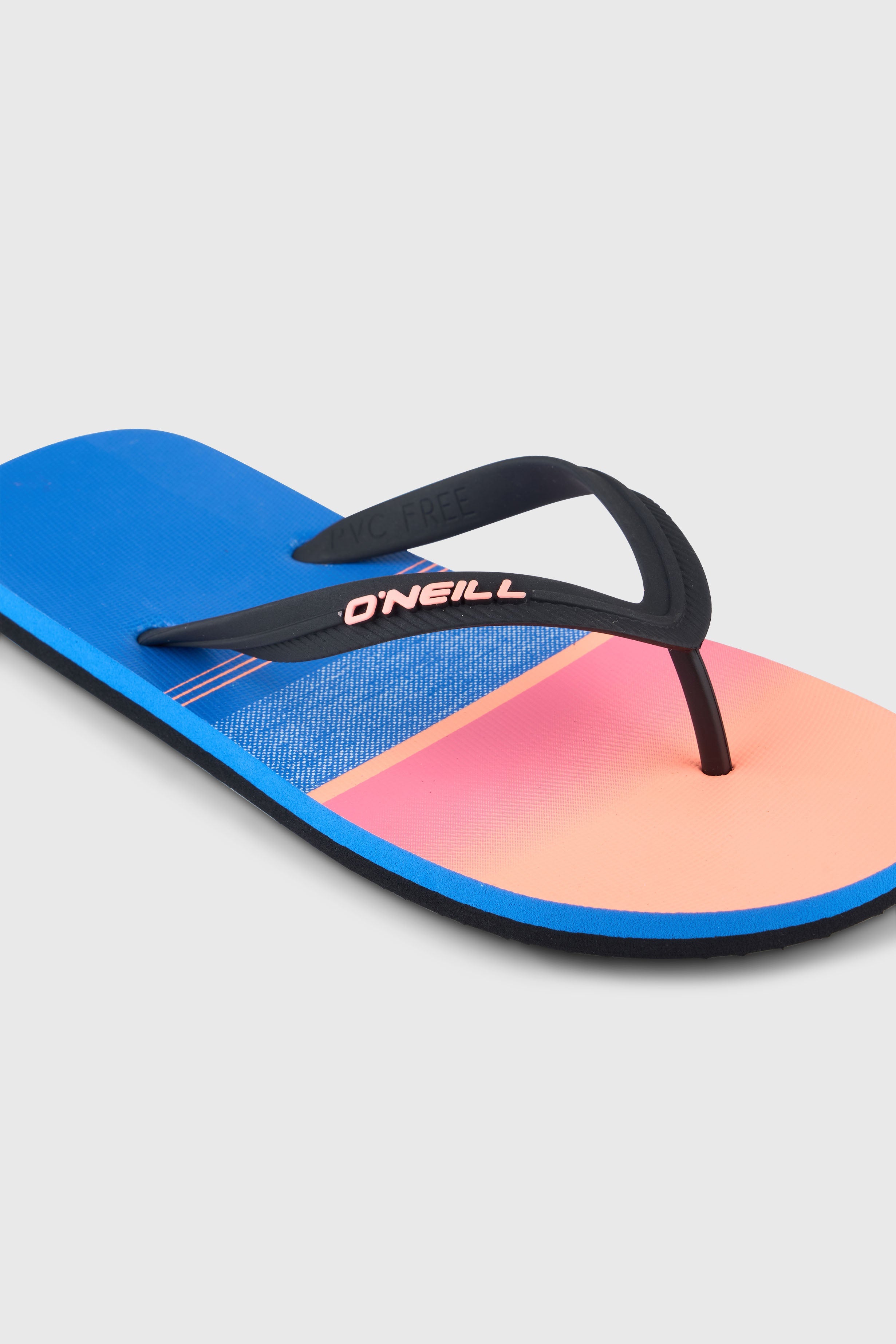 Profile Graphic Sandals Blue Gradient Stripe