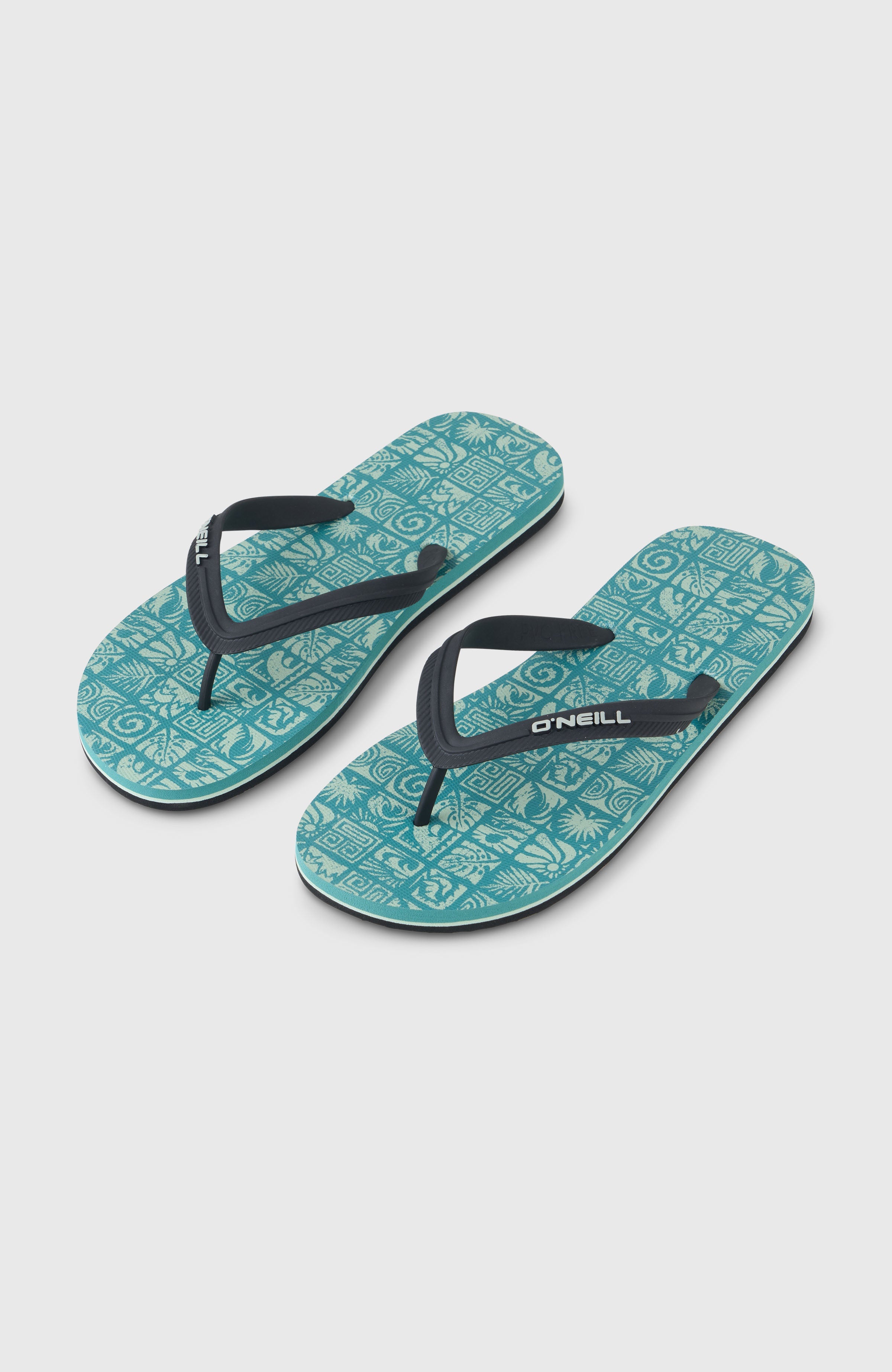 Profile Graphic Sandals Blue Bricks