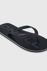 Profile Logo Sandals Black Out