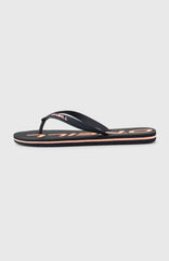 Profile Logo Sandals Black Out 2